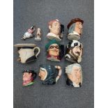 COLLECTION DOULTON, OTHER CHARACTER JUGS