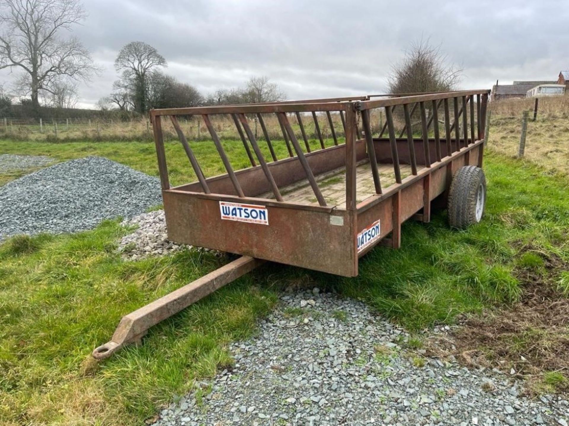 14FT WATSON FEED TRAILER - Image 6 of 6