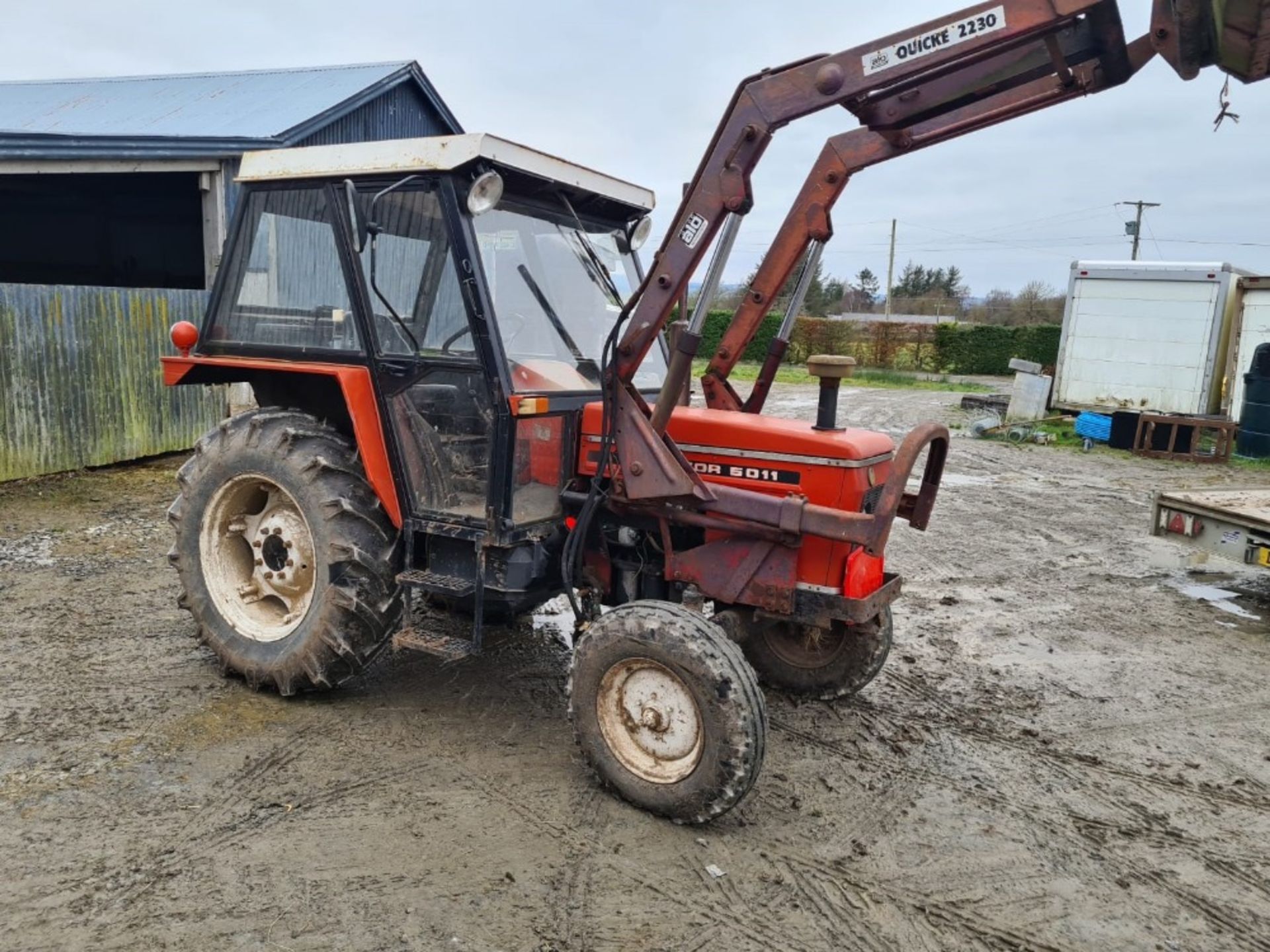 ZETOR SOIL TRACTOR, VERY TIDY CONDITION