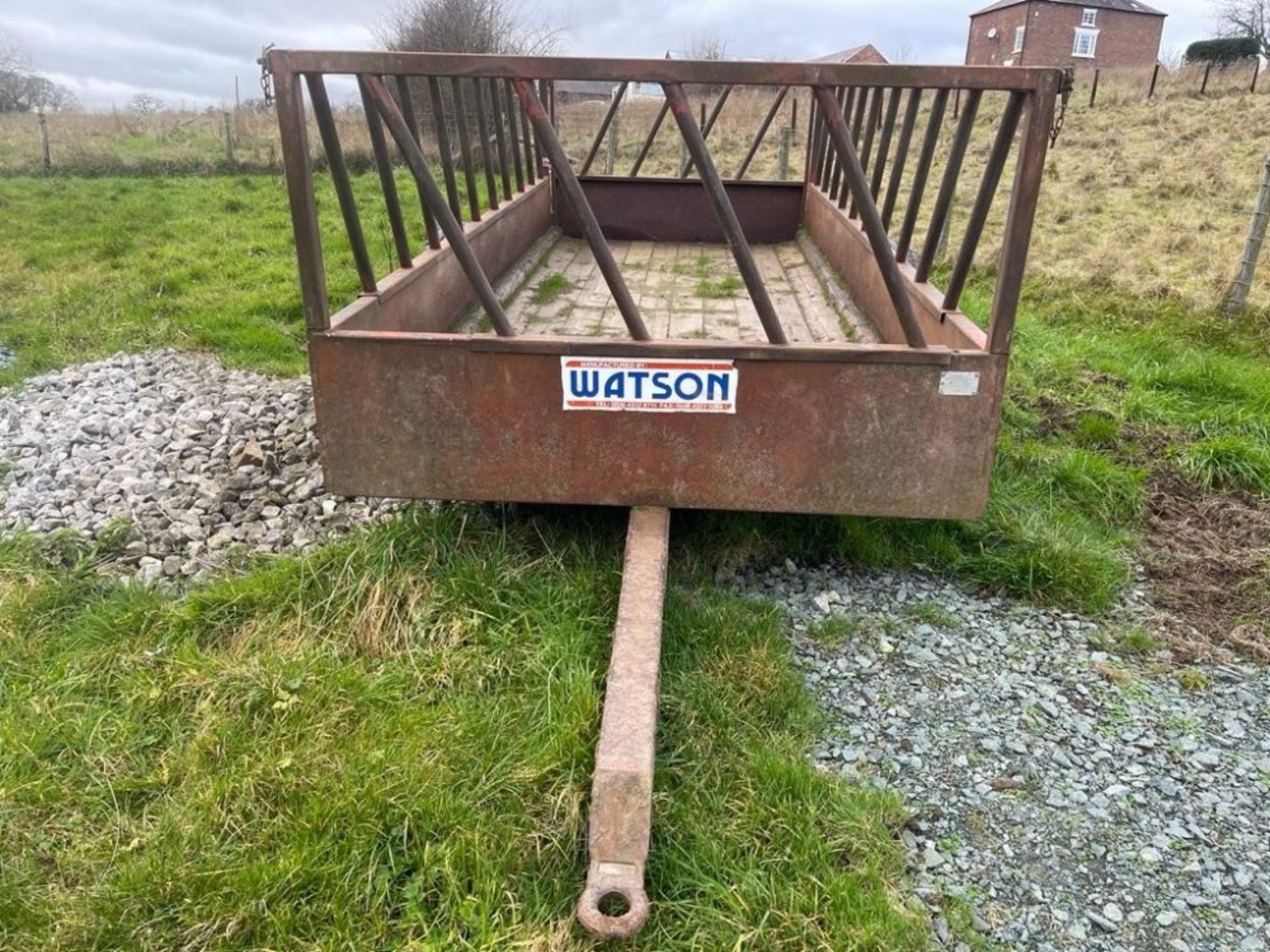 14FT WATSON FEED TRAILER