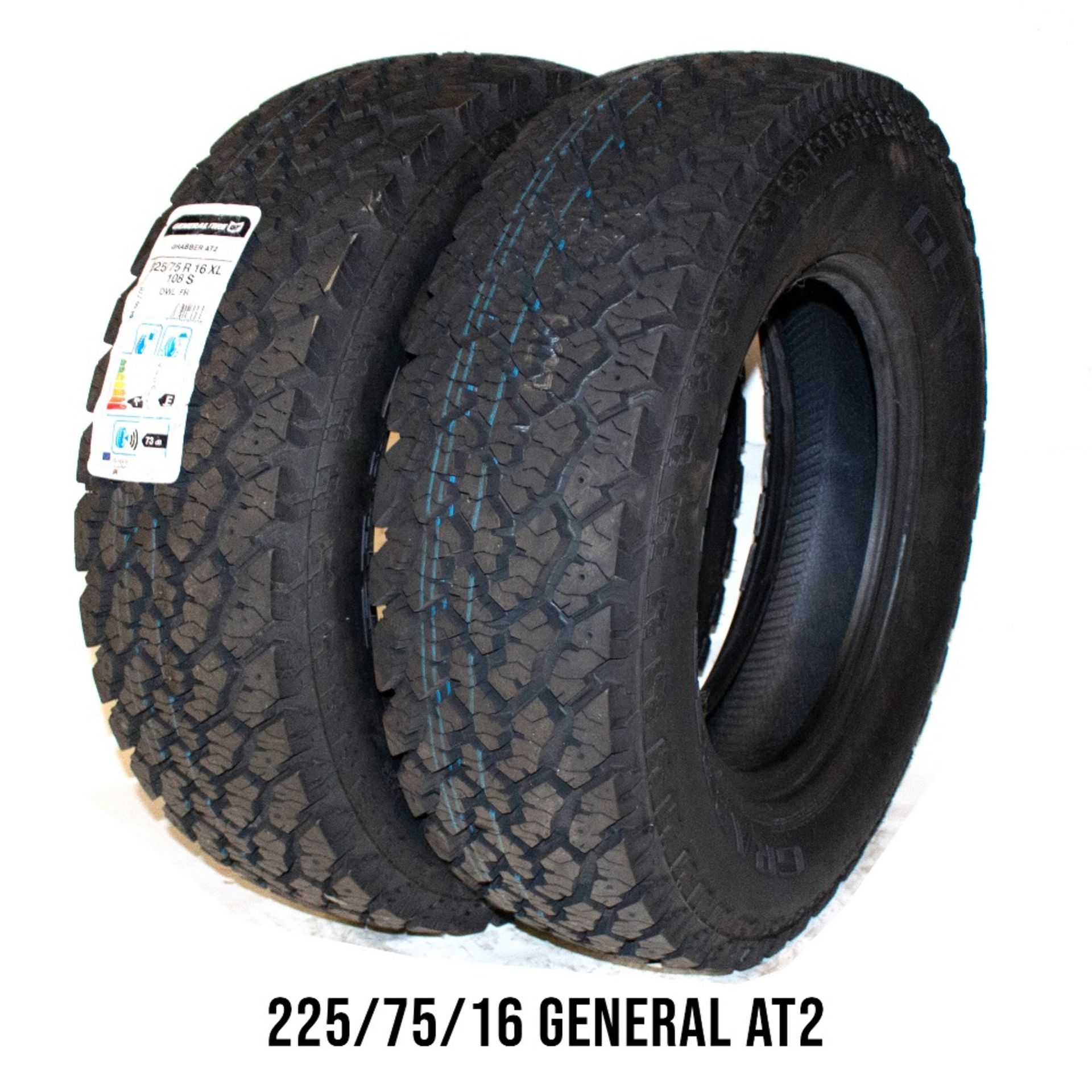 225/75R16- GENERAL AT2 - X2 TYRES