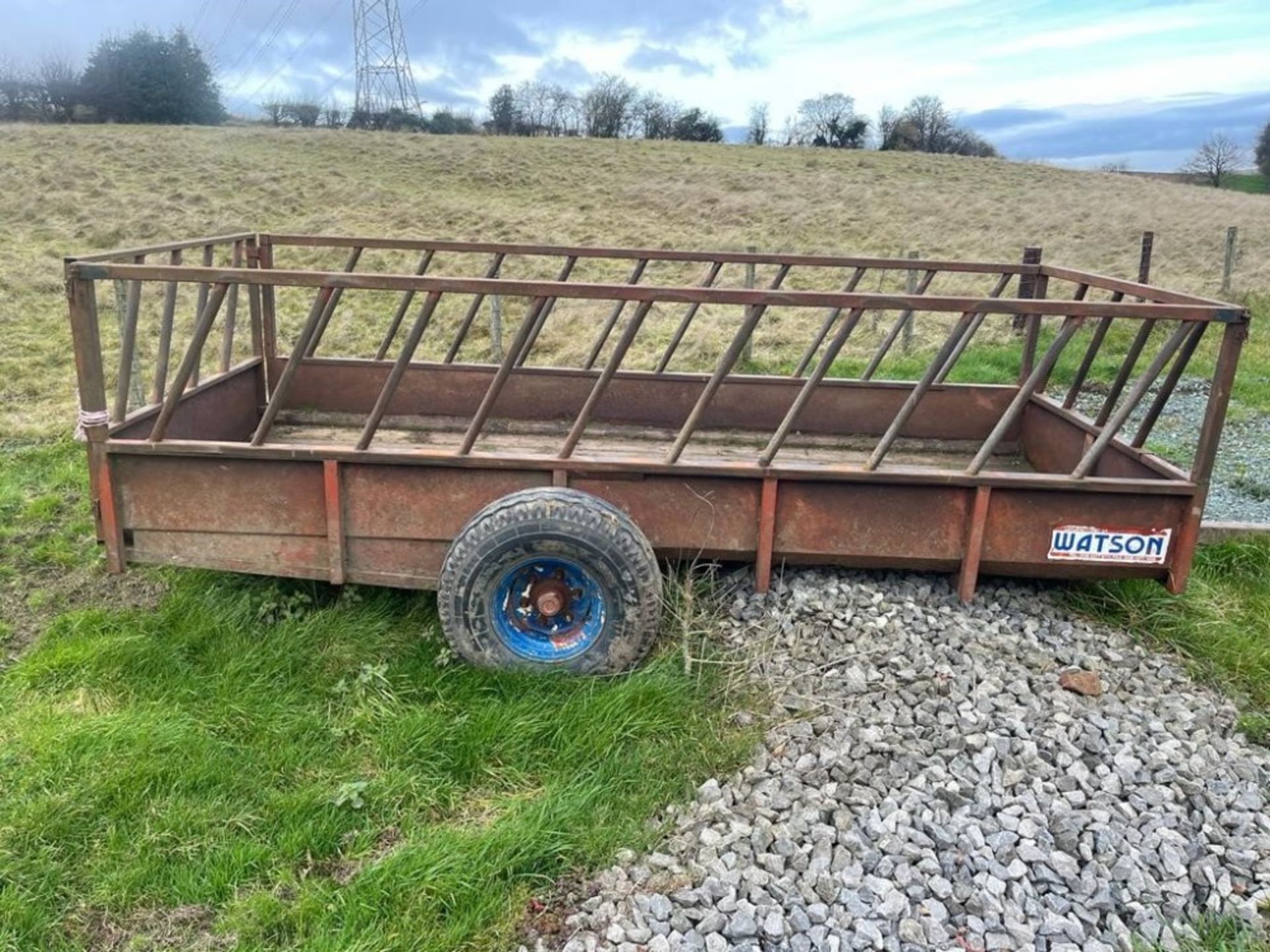 14FT WATSON FEED TRAILER - Image 5 of 6