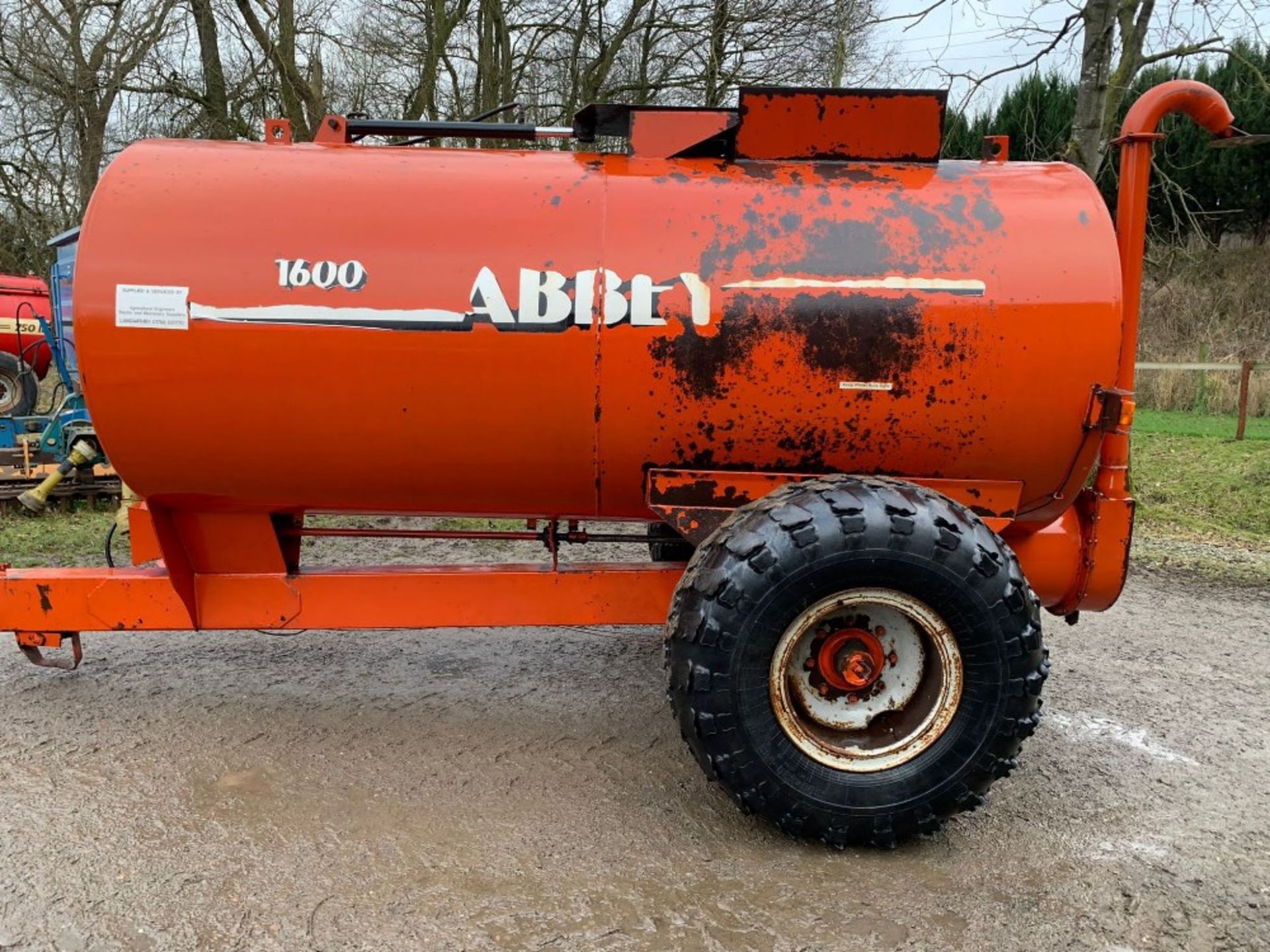 ABBEY 1600 TOP FILL TANKER - Image 5 of 7