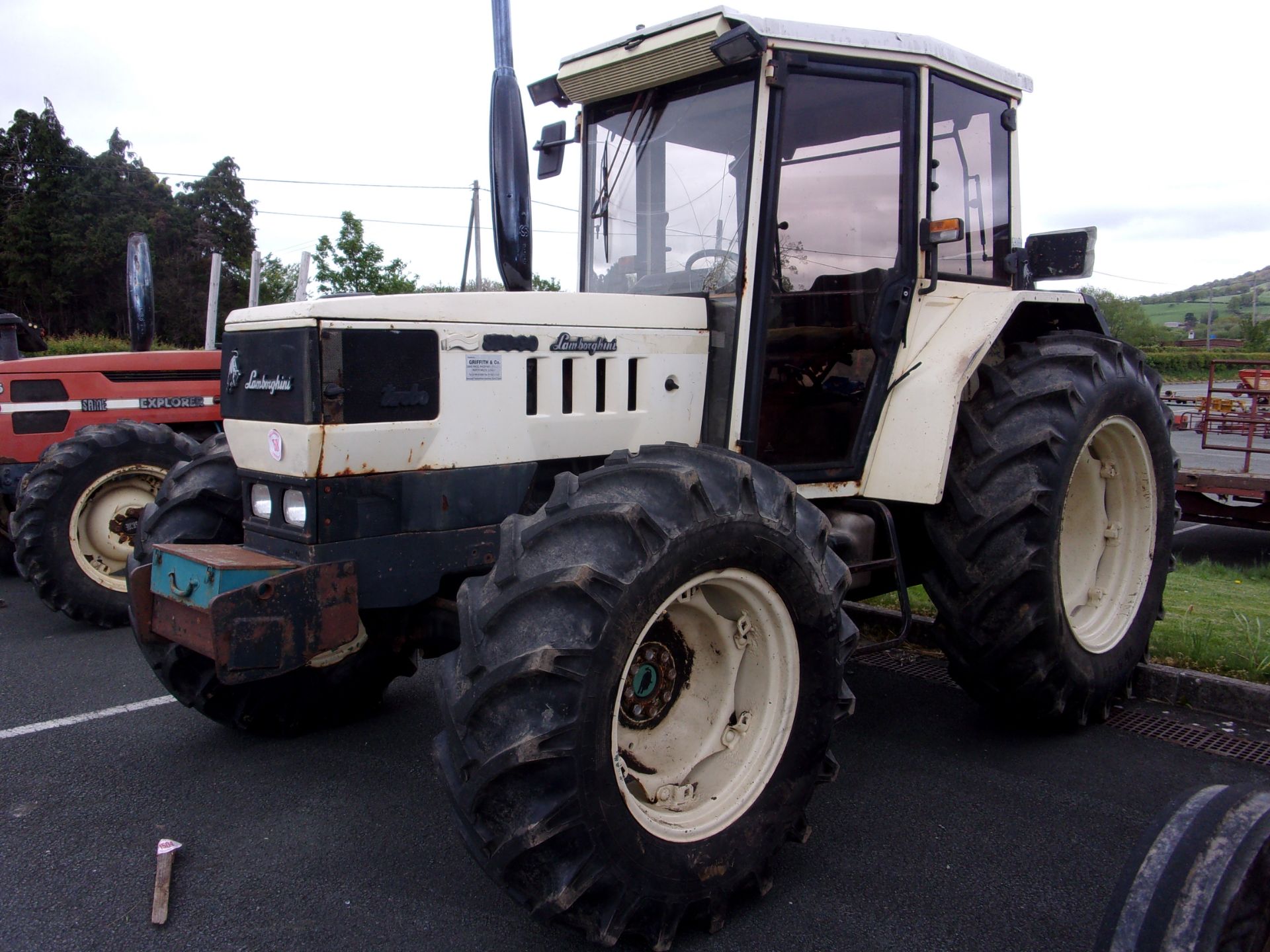 LAMBOURGINI 874-90 4WD TRACTOR