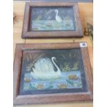 PAIR OF VICTORIAN SLATE PICTURES