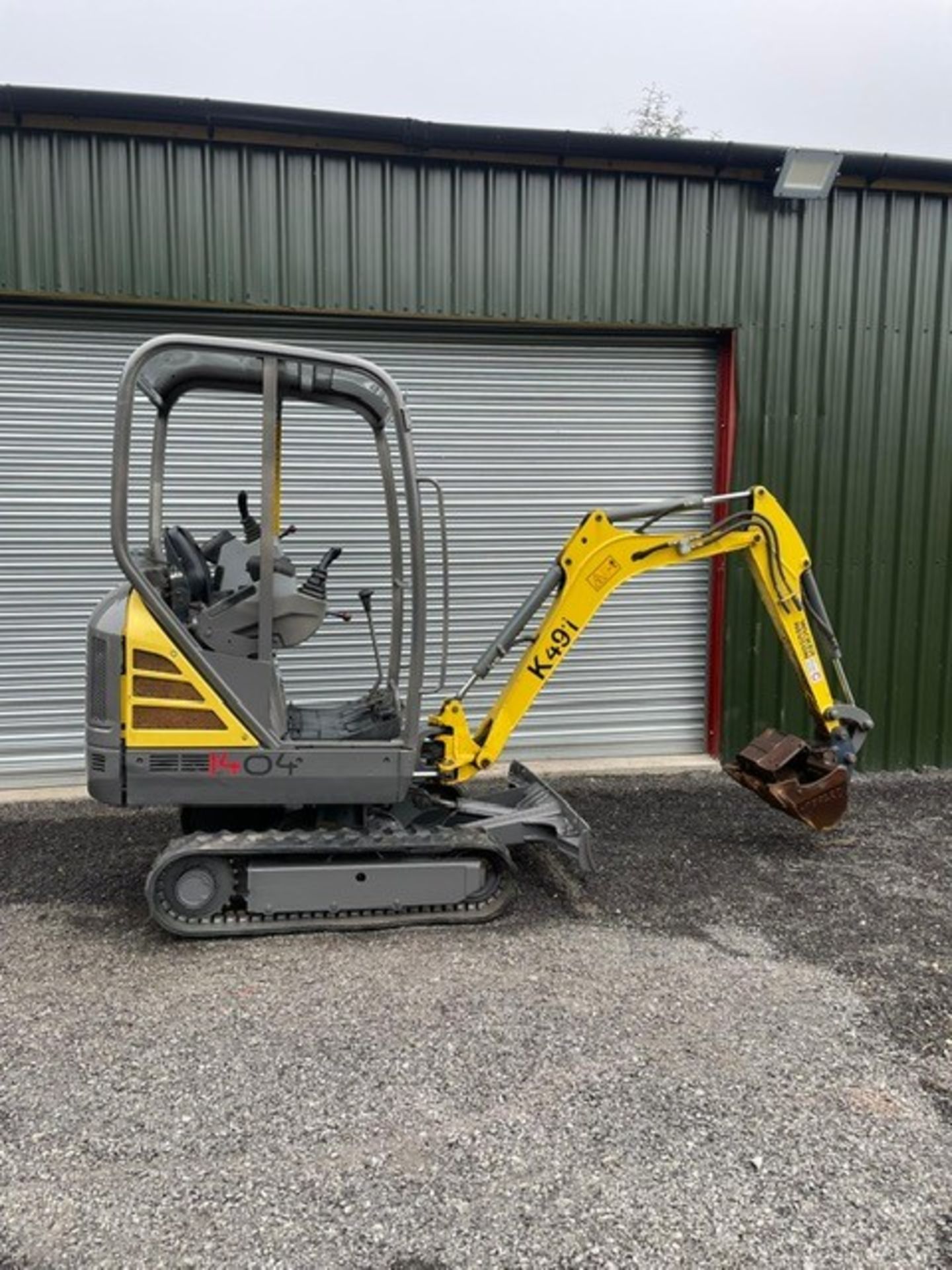 2014 WACKER NEUSON 1404 MINI DIGGER