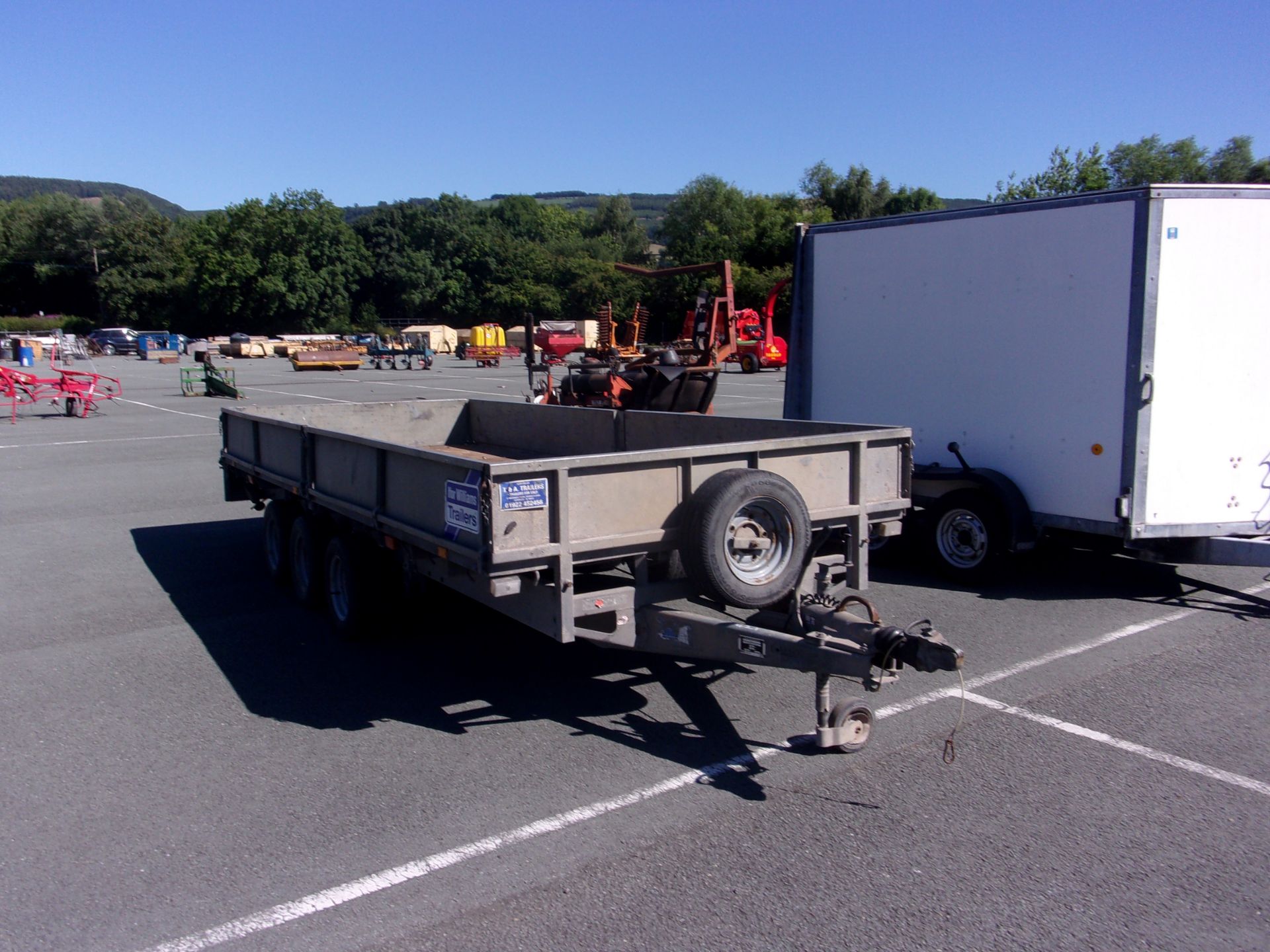 16FT IFOR WILLIAMS TRAILER, NEW BRAKES - Image 8 of 16