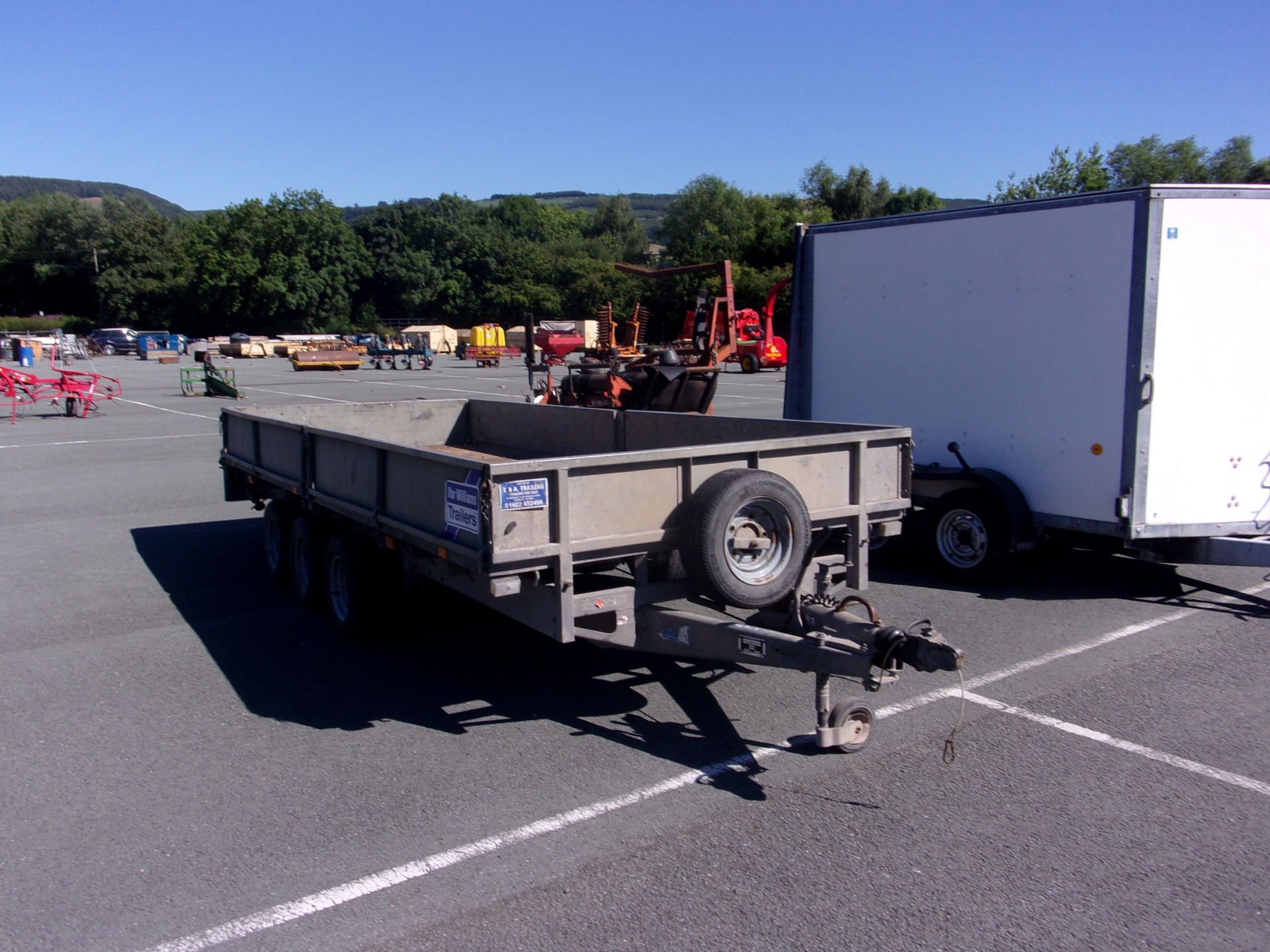 16FT IFOR WILLIAMS TRAILER, NEW BRAKES - Image 16 of 16