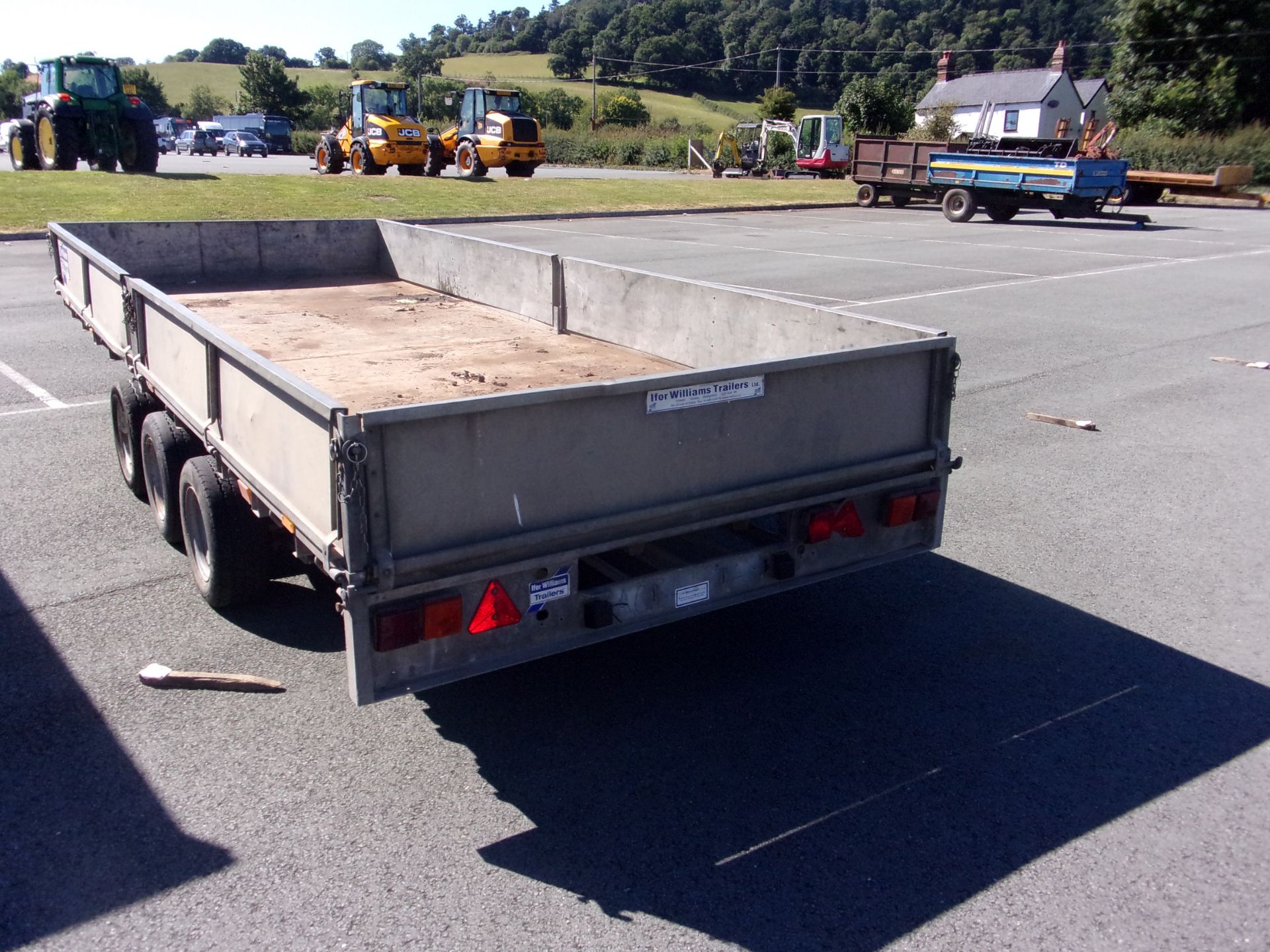 16FT IFOR WILLIAMS TRAILER, NEW BRAKES - Image 14 of 16