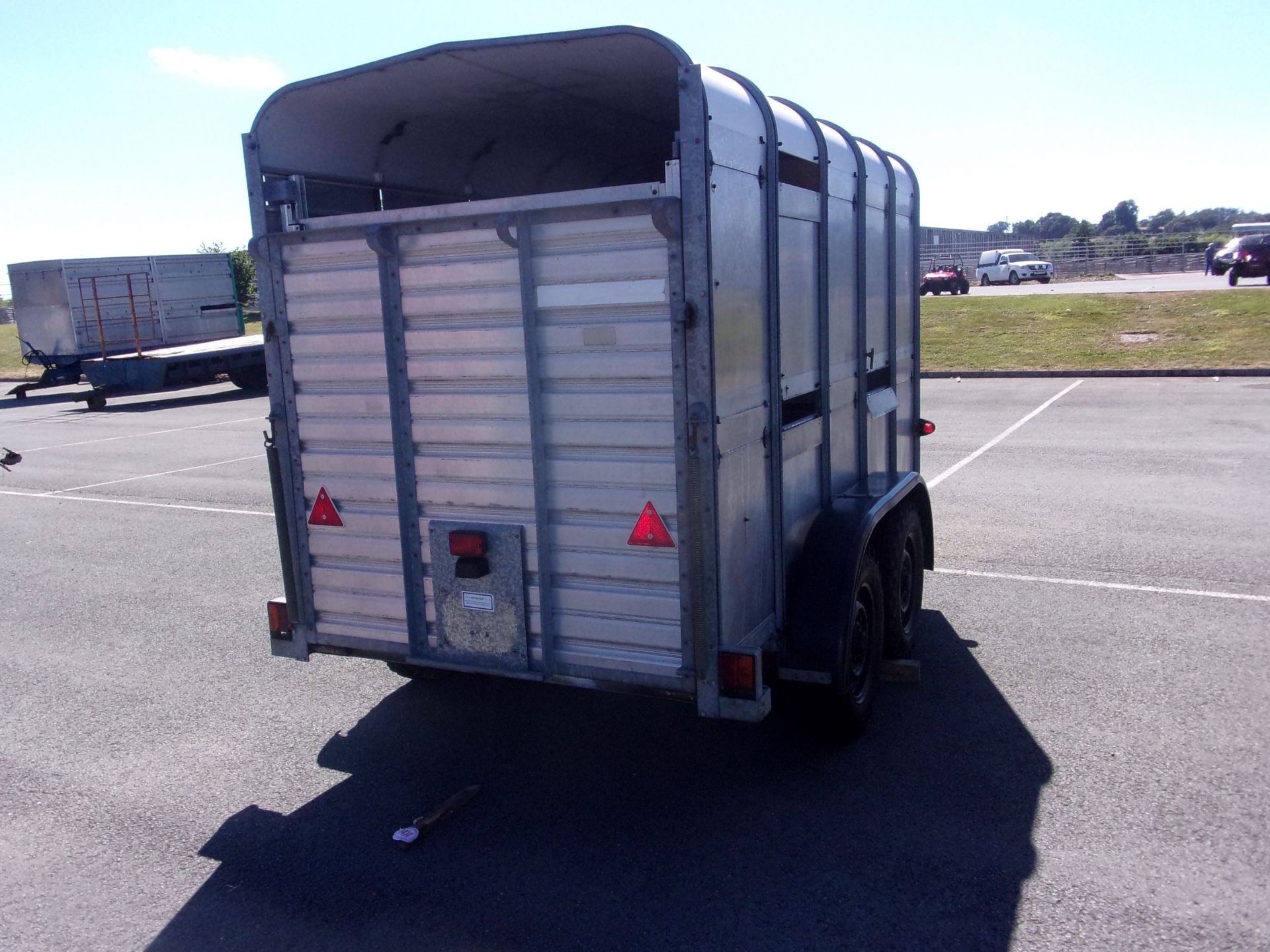 IFOR WILLIAMS 10FT STOCK TRAILER VGC - Image 4 of 6