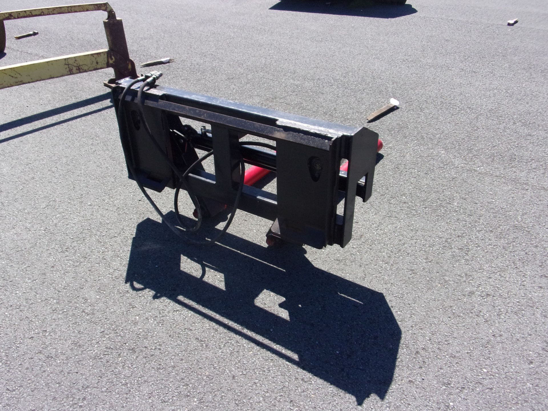 ROUND BALE SQUEEZE, SKIDSTEER BRACKETS - Image 2 of 2