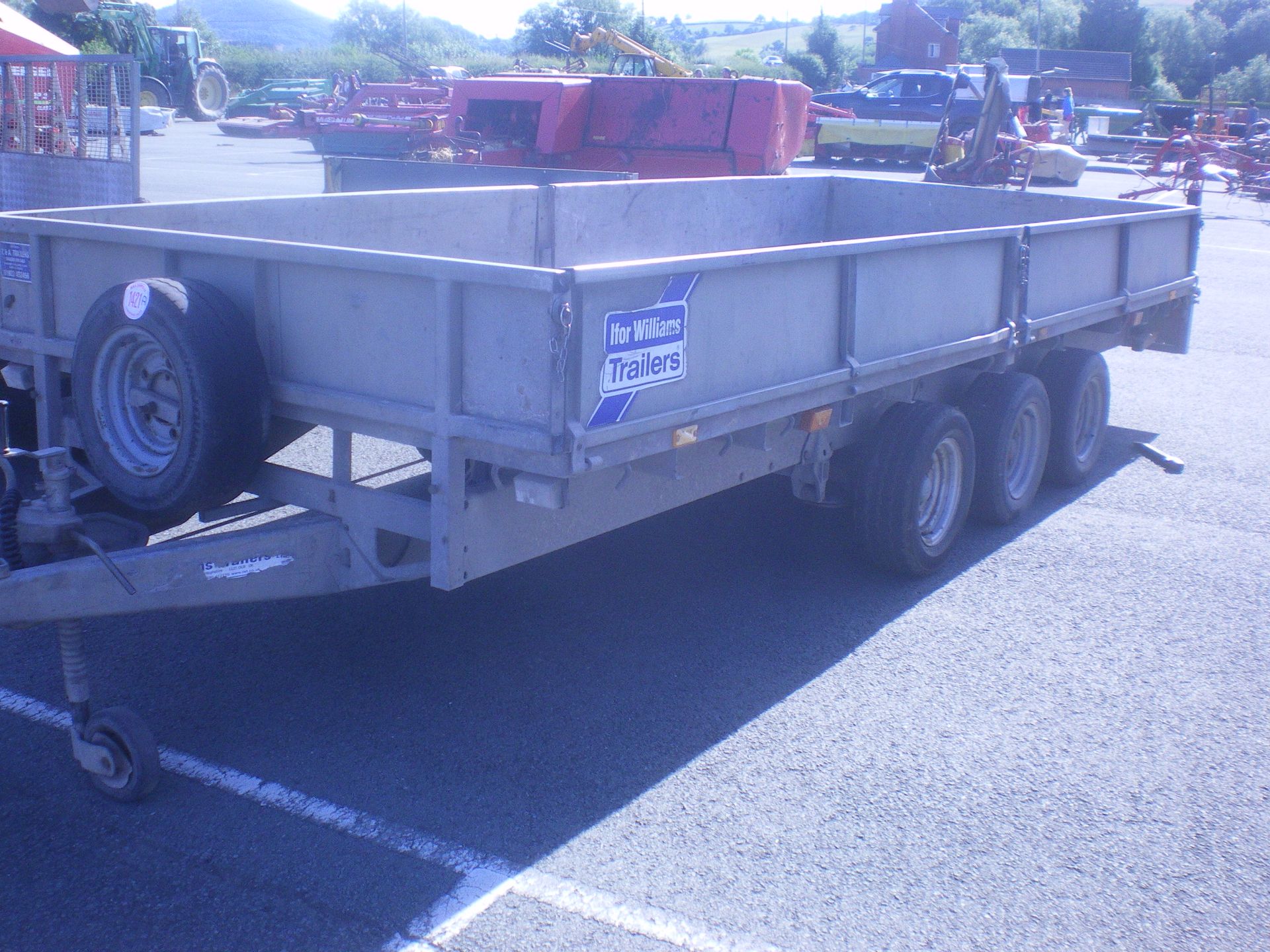 16FT IFOR WILLIAMS TRAILER, NEW BRAKES