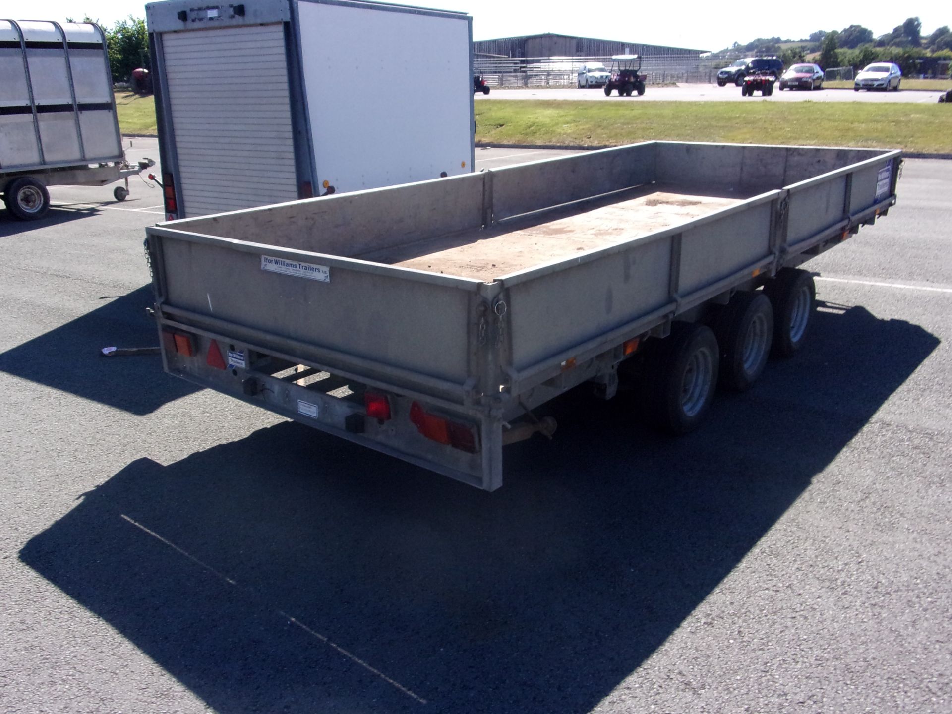 16FT IFOR WILLIAMS TRAILER, NEW BRAKES - Image 15 of 16