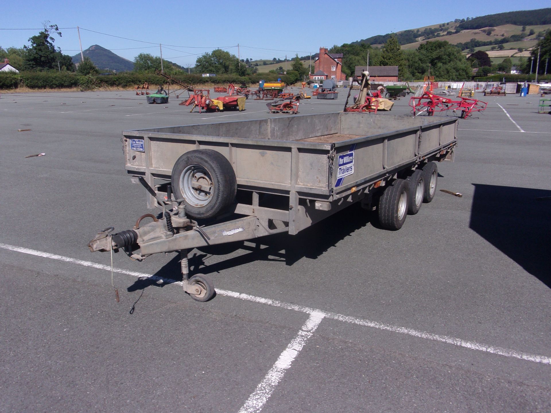 16FT IFOR WILLIAMS TRAILER, NEW BRAKES - Image 12 of 16