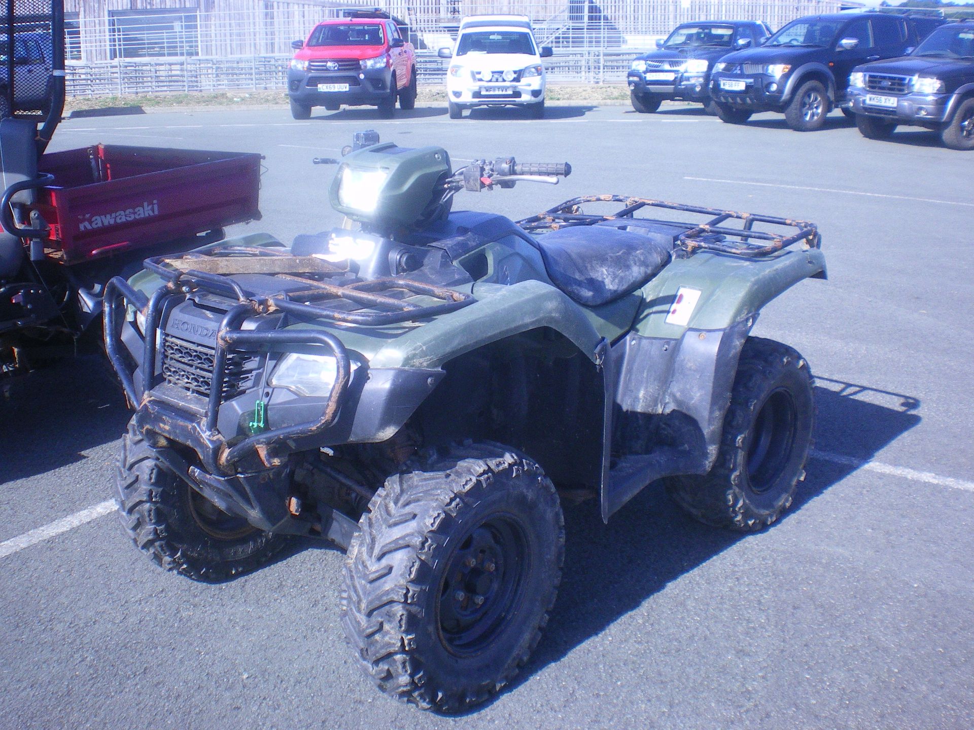 HONDA ATV 500CC 4X4 GREEN
