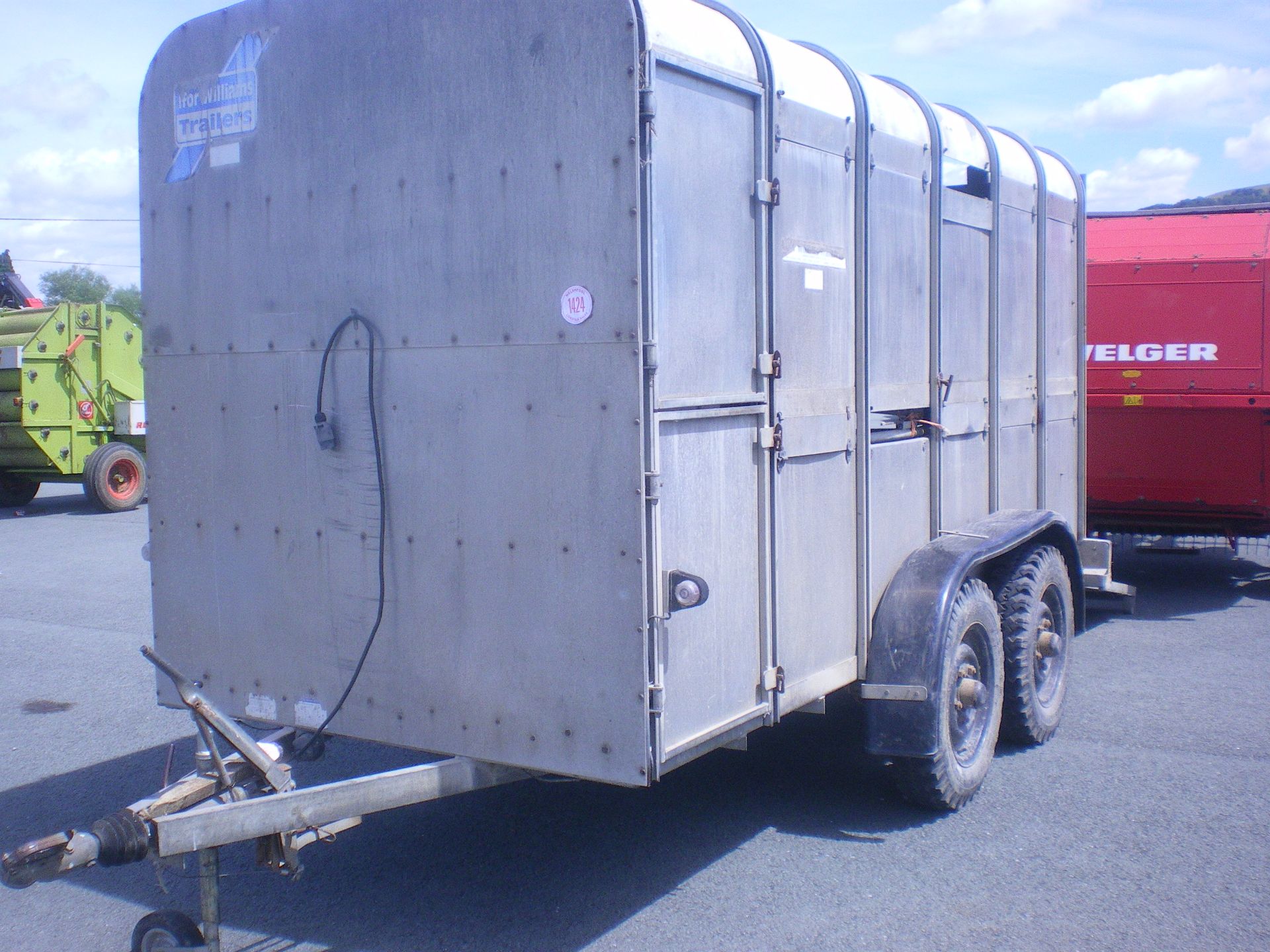 IFOR WILLIAMS 12' STOCK TRAILER