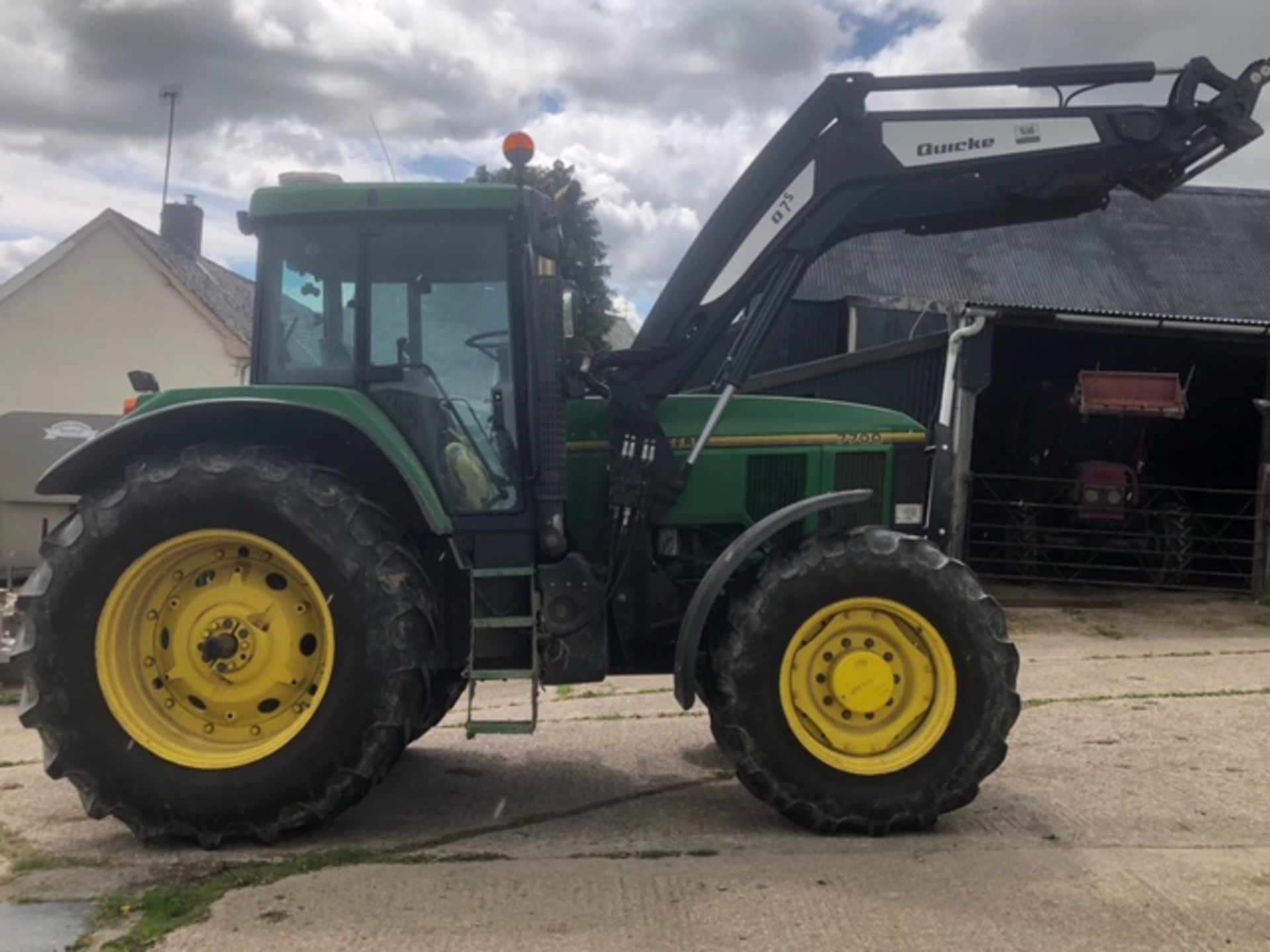 1995 JOHN DEERE 7700 TRACTOR - Image 6 of 6