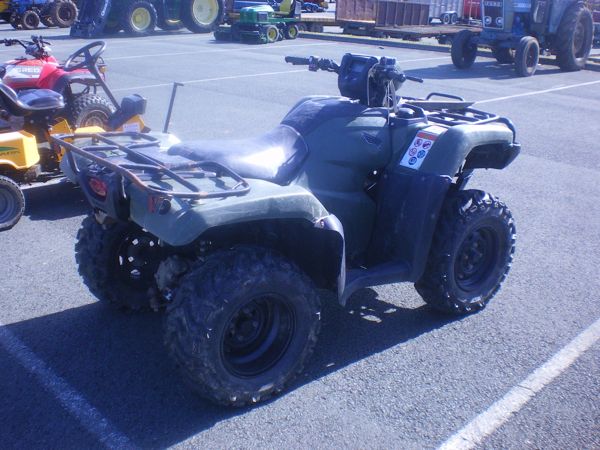 HONDA ATV 500CC 4X4 GREEN - Image 2 of 2
