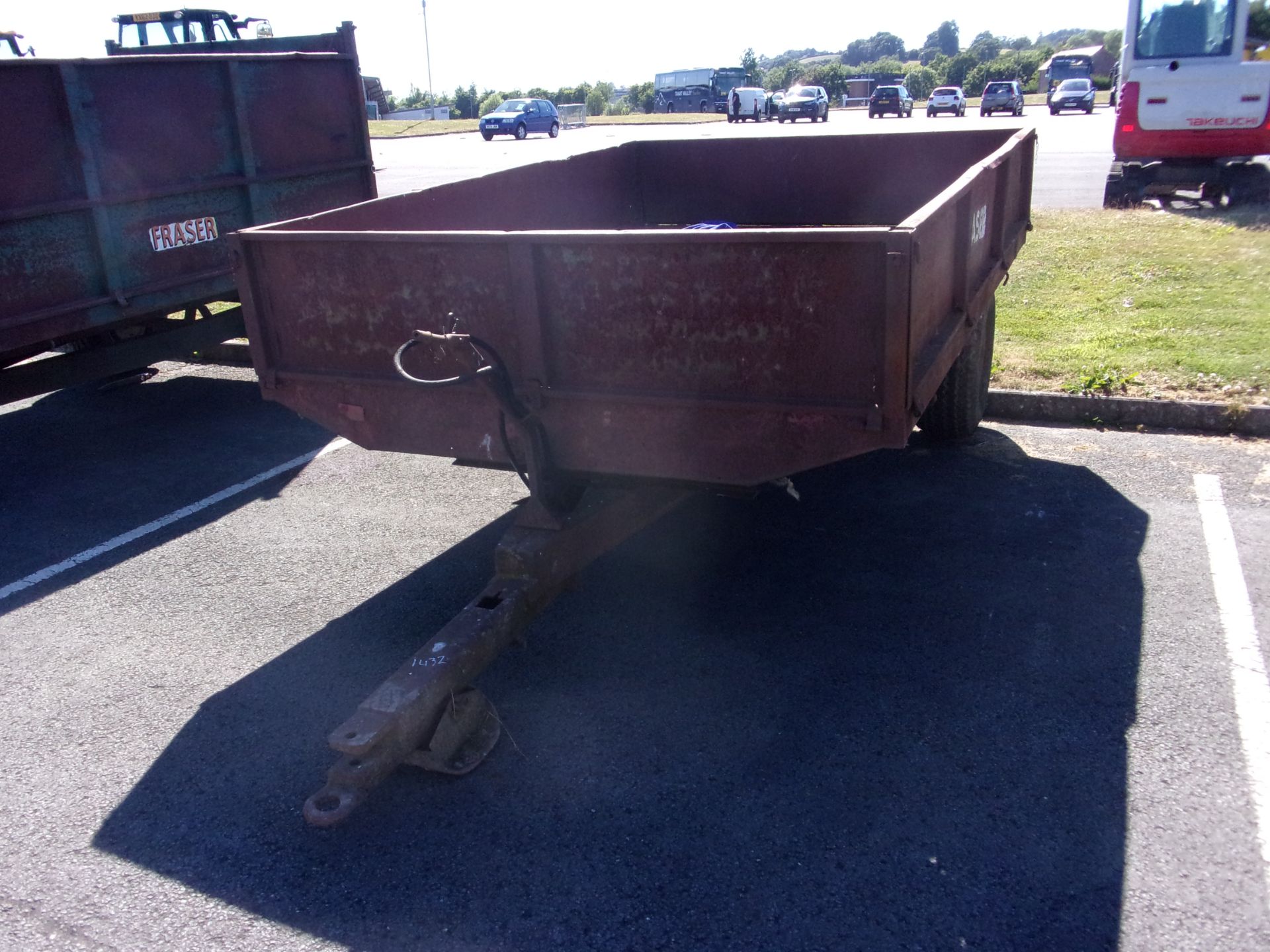 FRASER TIPPING TRAILER - Image 2 of 2