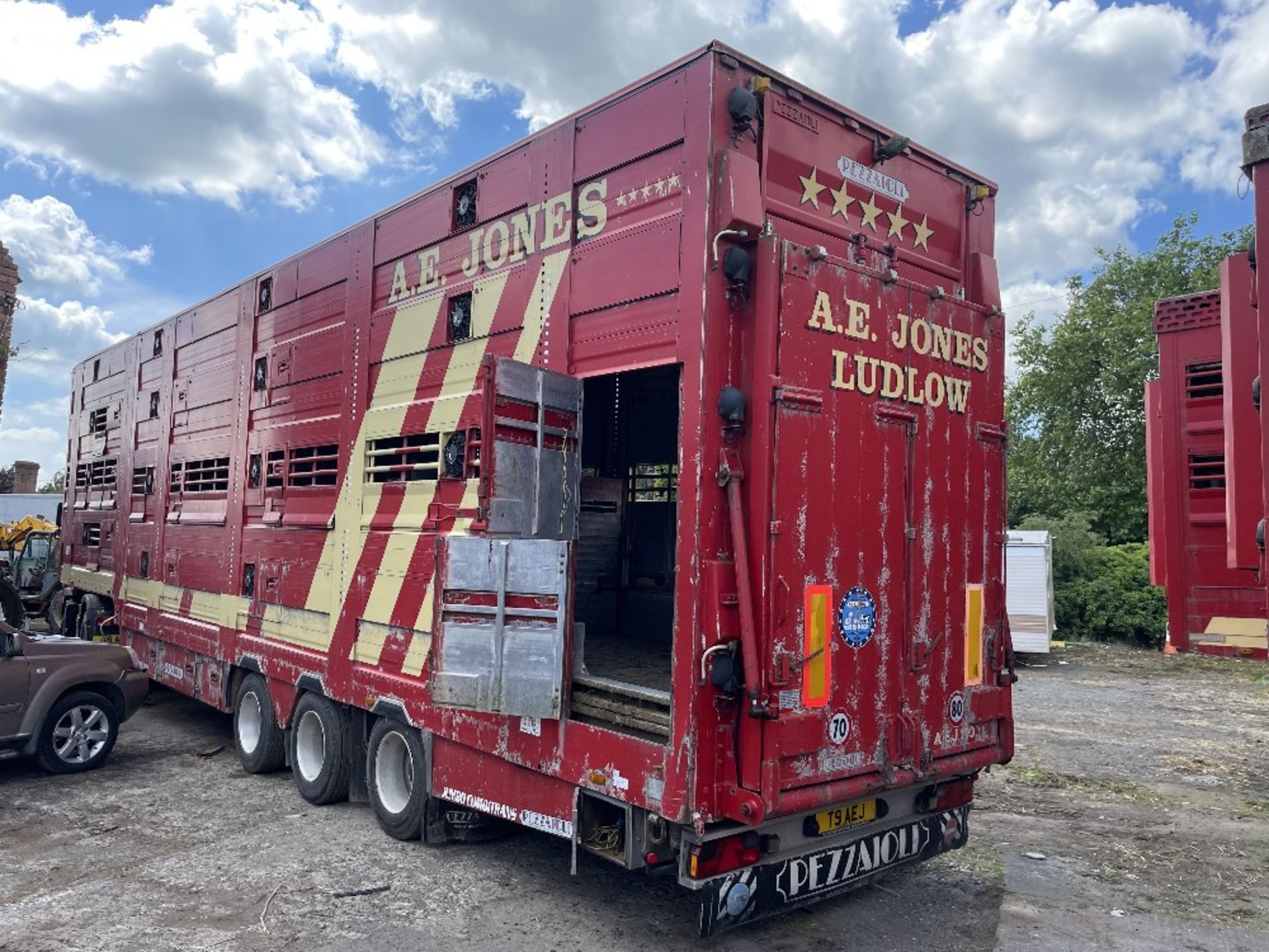 PEZZAIOLI LIVESTOCK TRAILER - Image 3 of 21