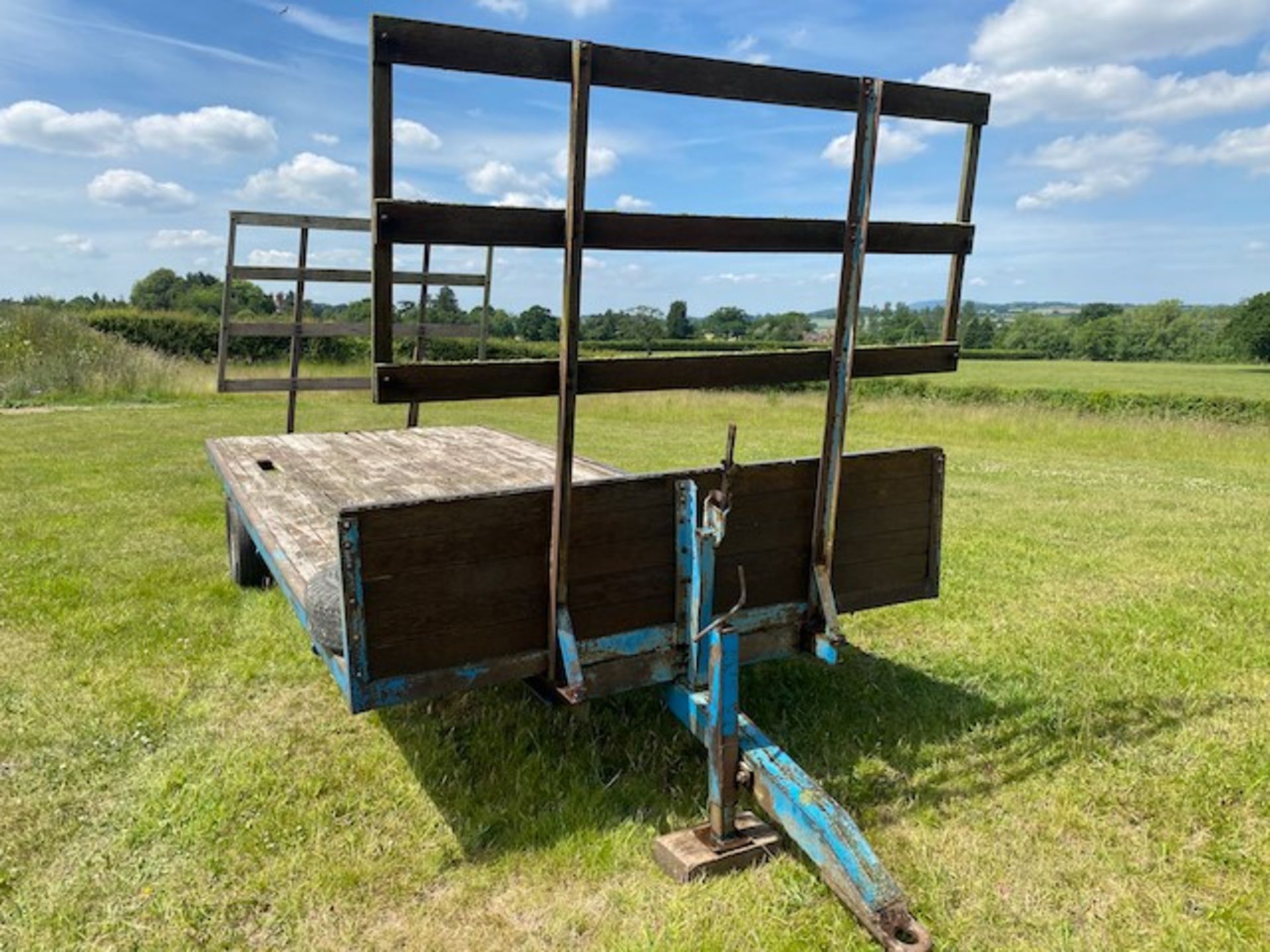 FLAT BALE TRAILER 16FT - Image 2 of 4