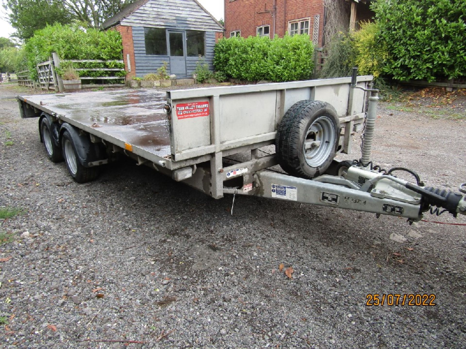 2014 IFOR WILLIAMS LM146 FLATBED TRAILER