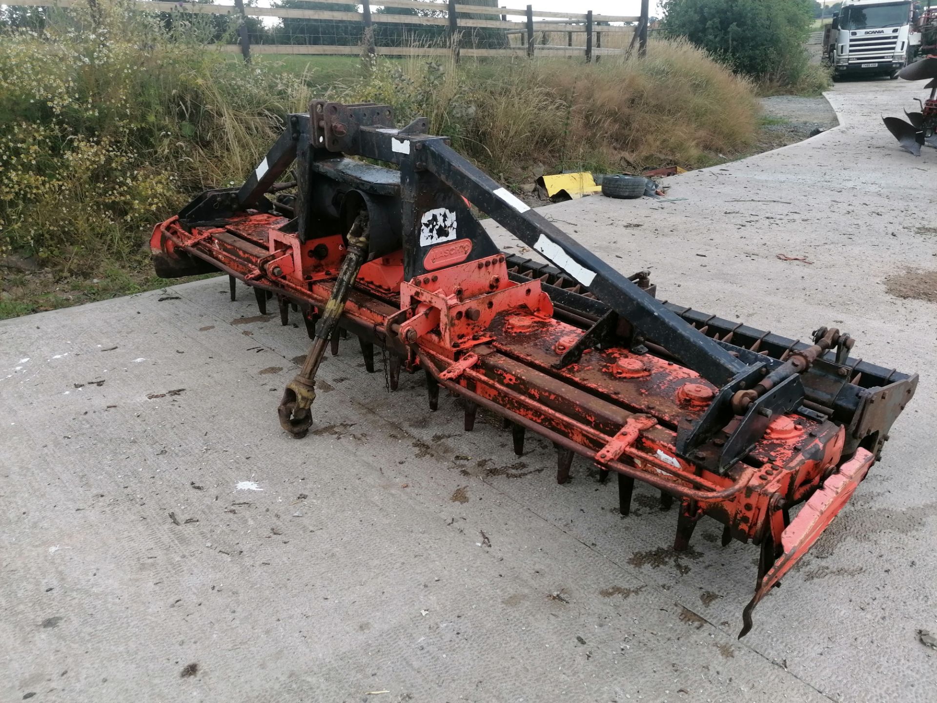 MASHIO 3.5M POWER HARROW WITH PACKER