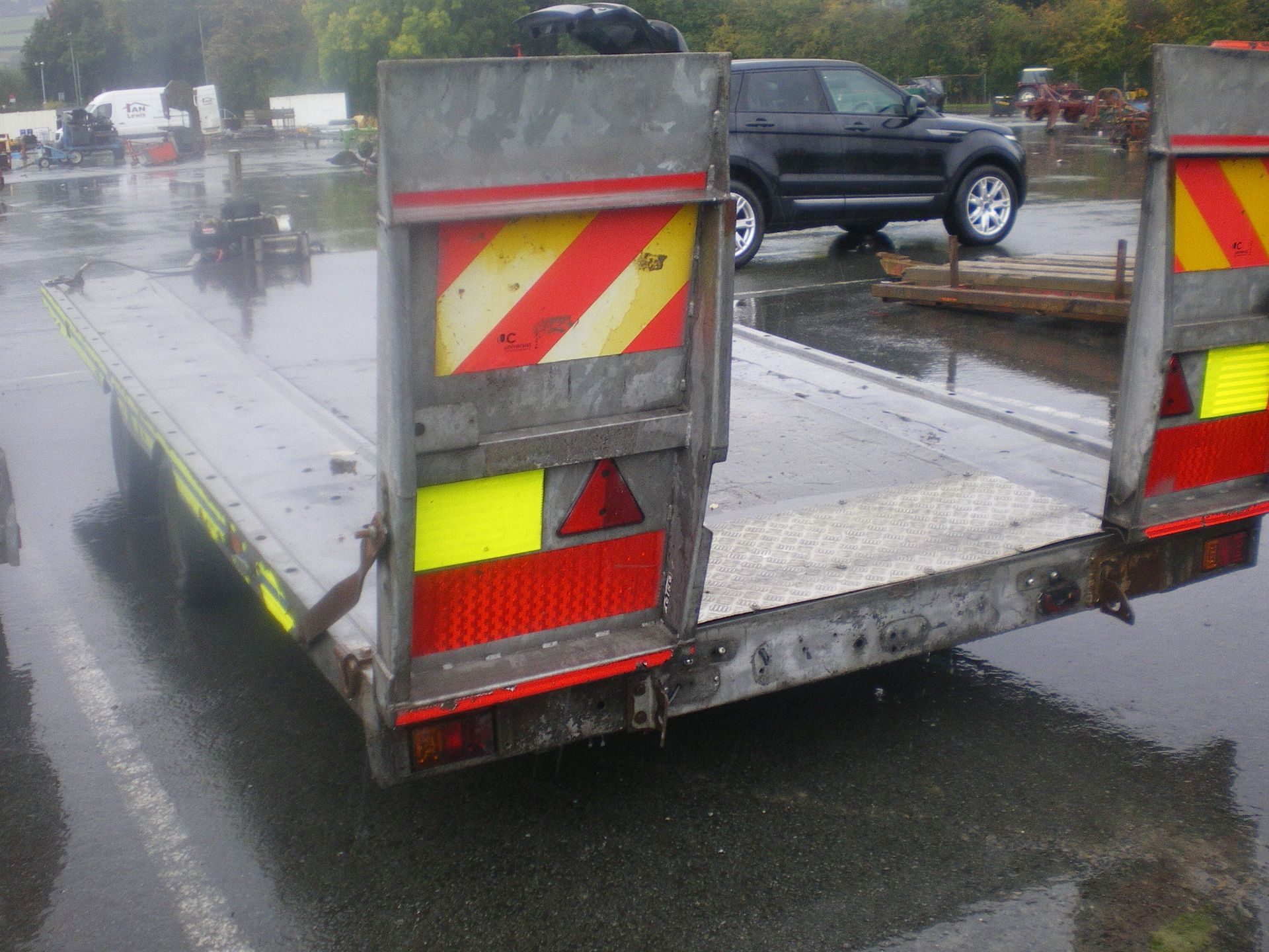 PRG CAR TRANSPORT TRAILER WITH WINCH - Image 3 of 4