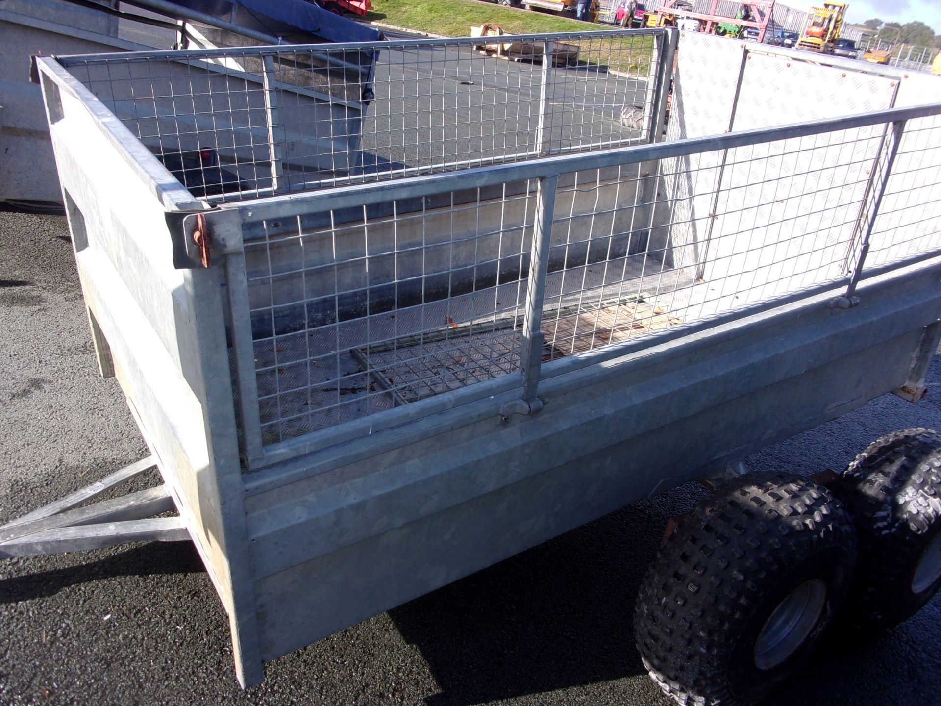 TWIN AXLE QUAD BIKE TRAILER