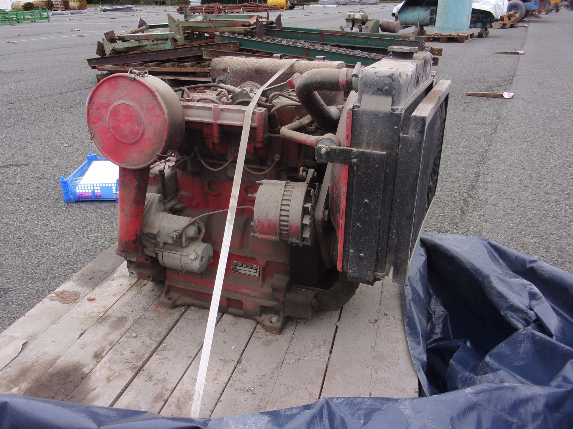 LISTER 3 CYL DIESEL ENGINE - Image 3 of 3