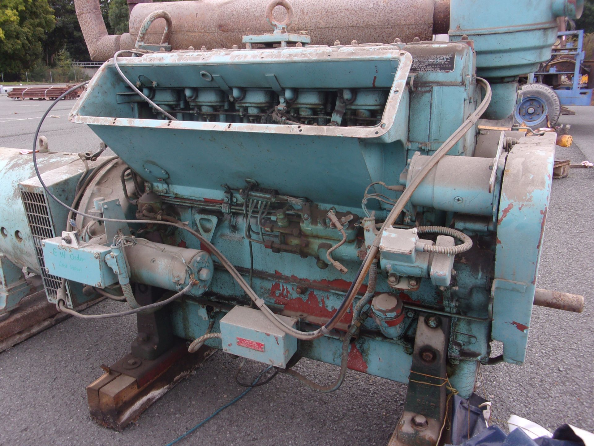 LISTER 6CYL TURBO GENERATOR - Image 4 of 4