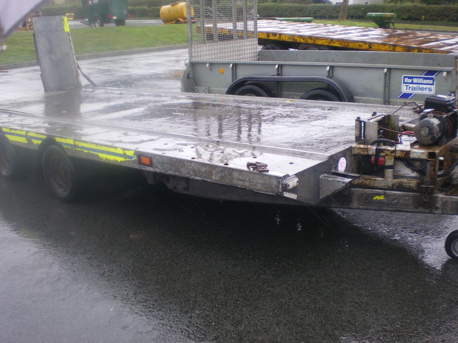 PRG CAR TRANSPORT TRAILER WITH WINCH - Image 2 of 4