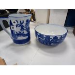 ROYAL DALTON WILLOW JUG & BOWL