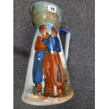 DALTON JUG WITH PAINTED FIGURES