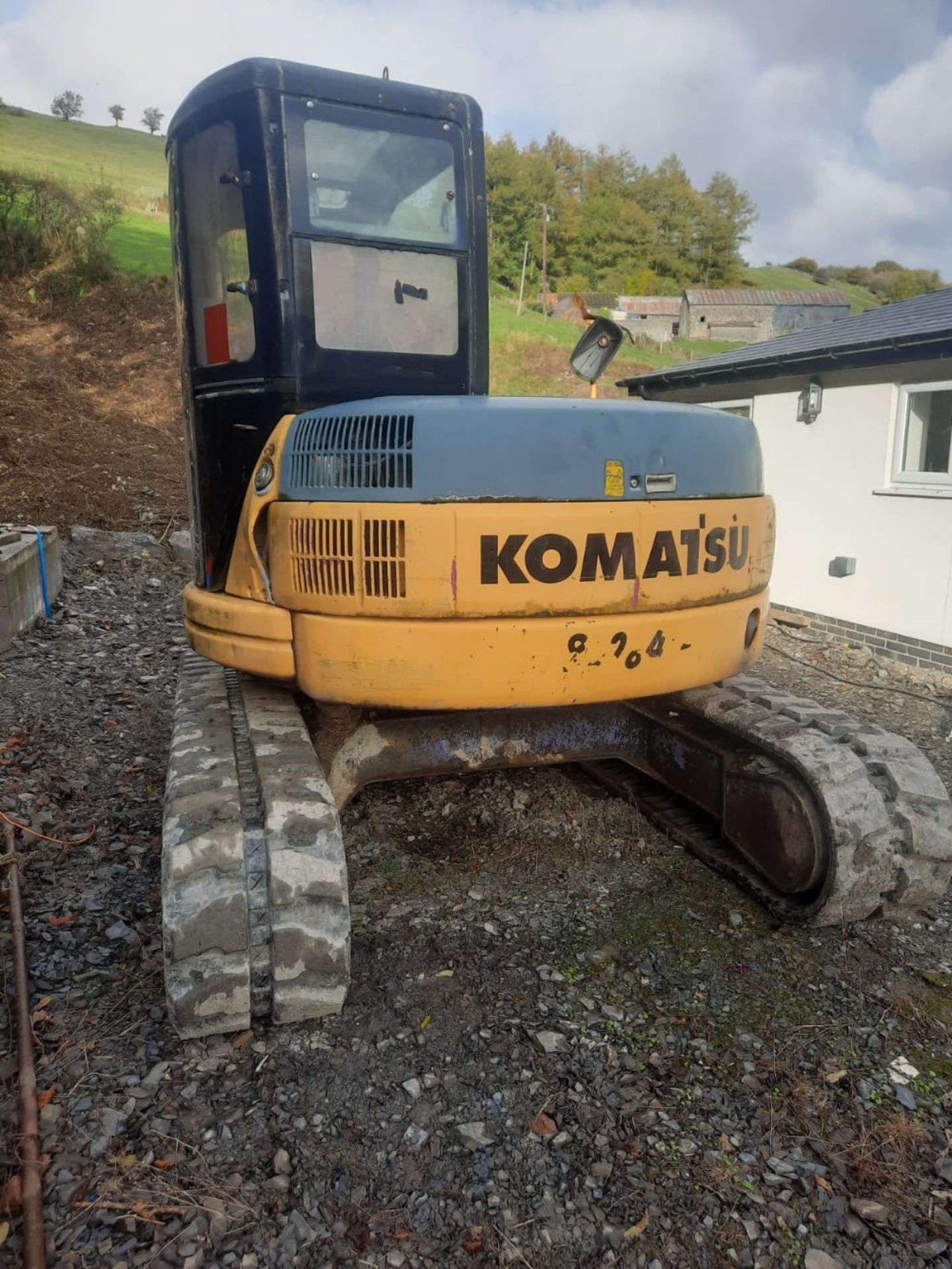 2000 KOMATSU PC75uk2 MINI DIGGER - Image 4 of 4