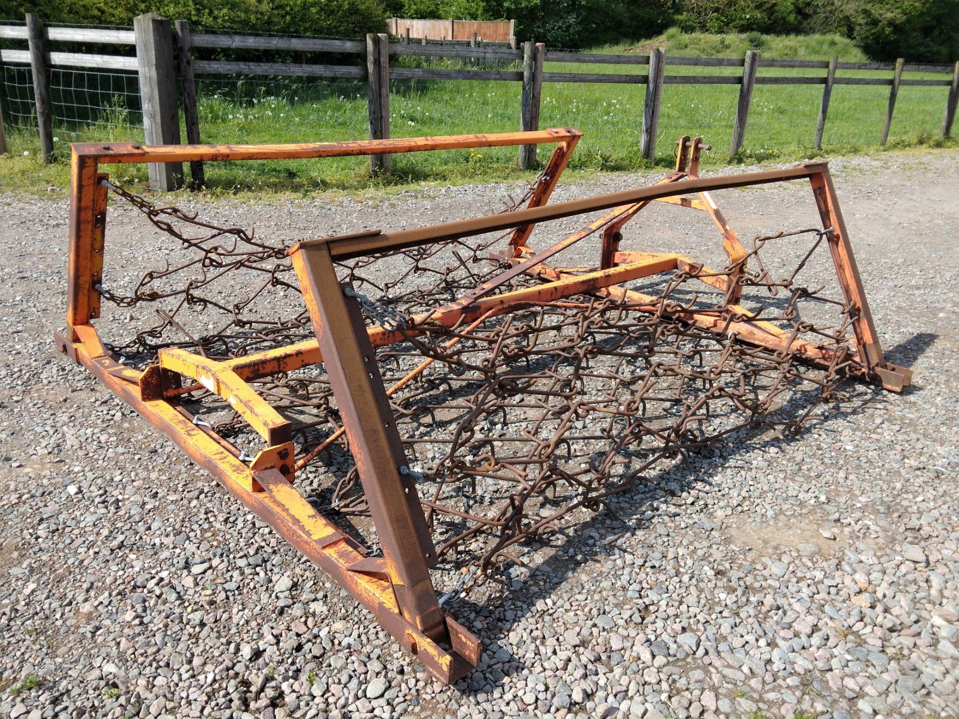 PARMITER 14FT MOUNTED CHAIN HARROWS - Image 3 of 12