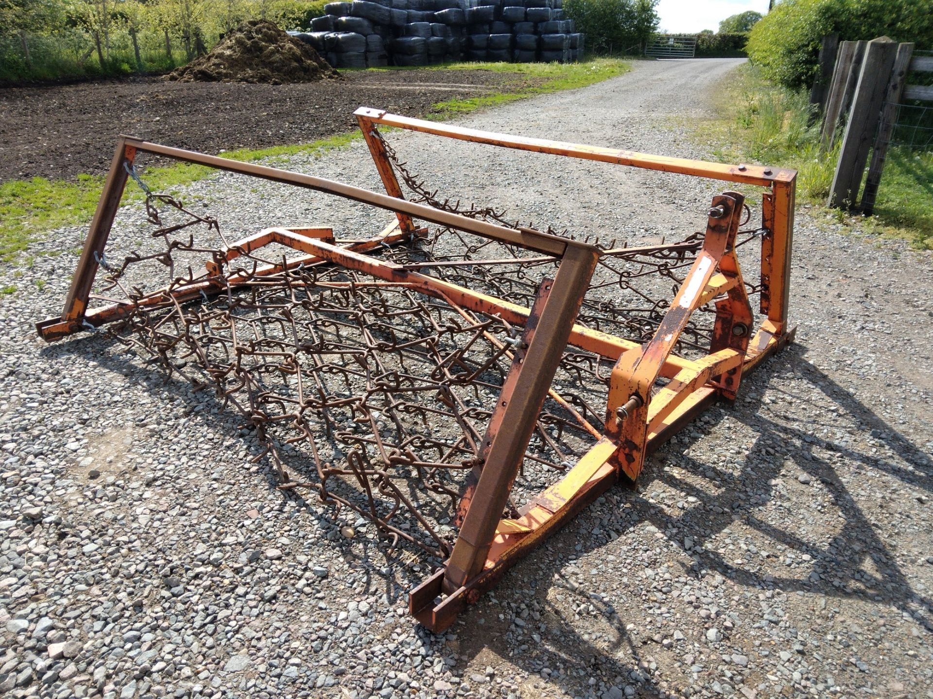 PARMITER 14FT MOUNTED CHAIN HARROWS - Image 5 of 12