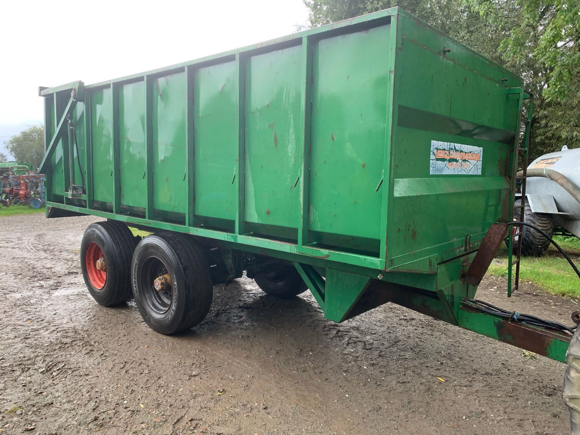 MERRICK LOGIN 10 TON TIPPING TRAILER - Image 3 of 6