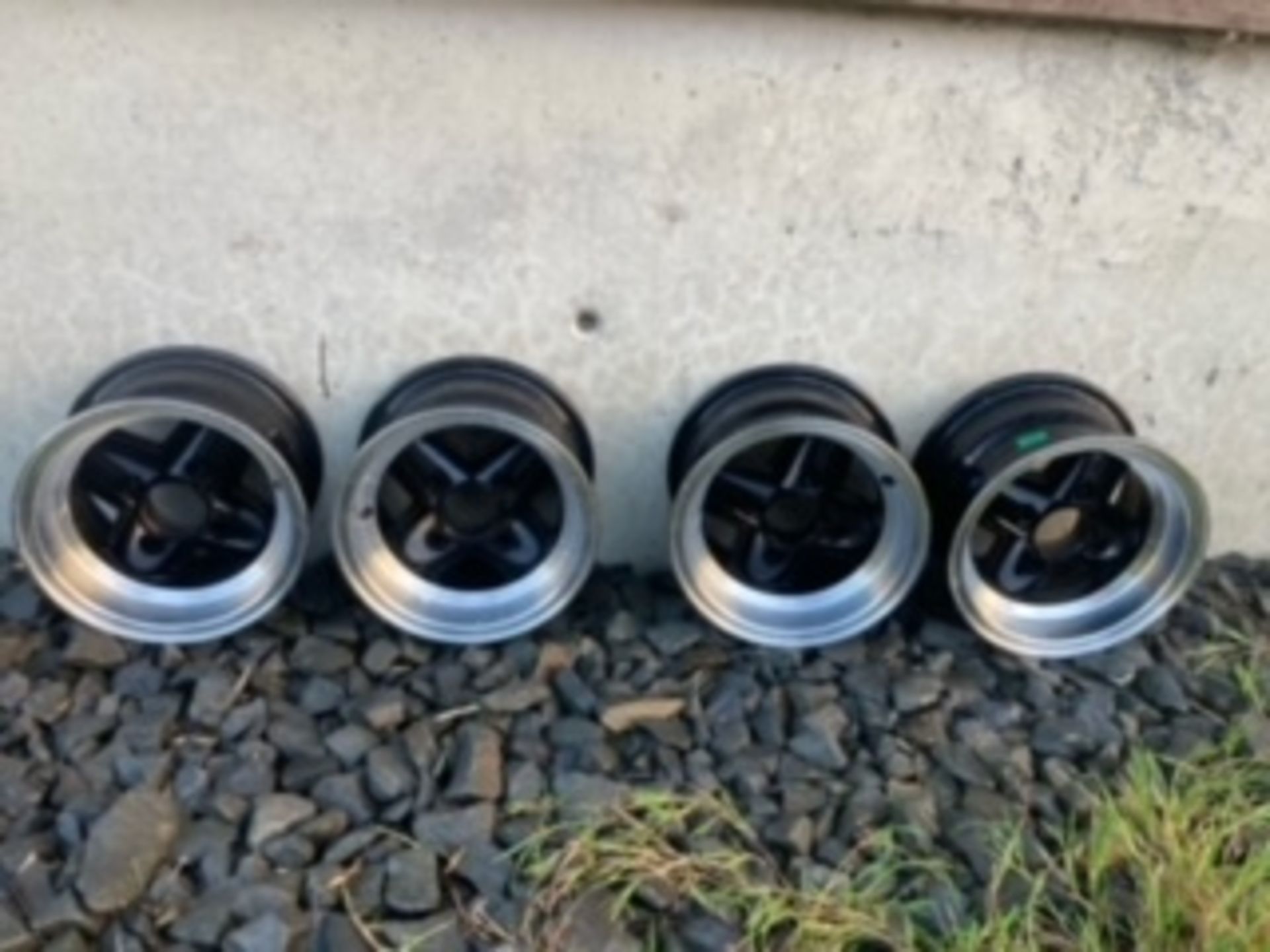 4 VINTAGE MINI WHEELS