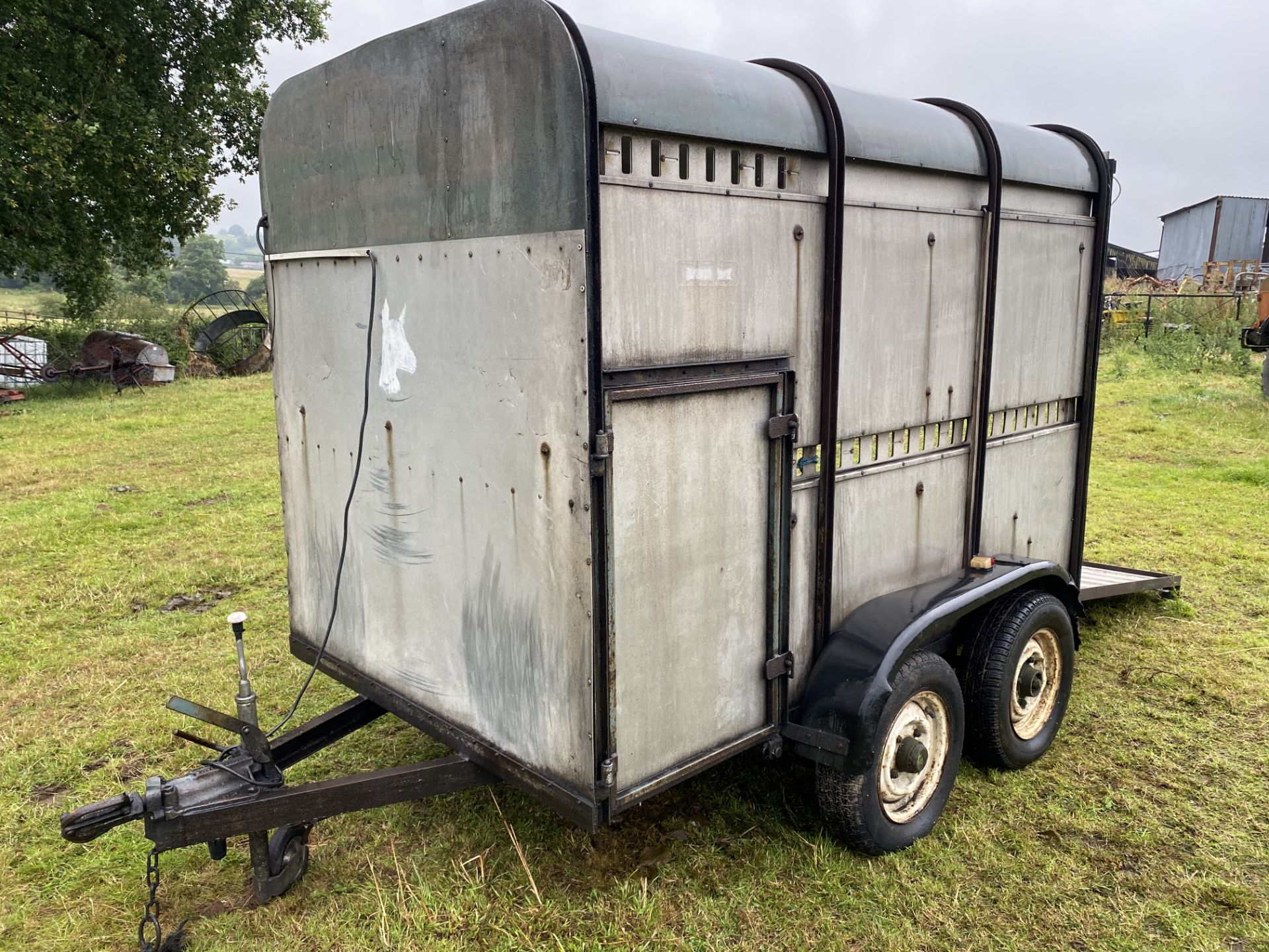 IFOR WILLIAMS LIVESTOCK TRAILER -NO VAT