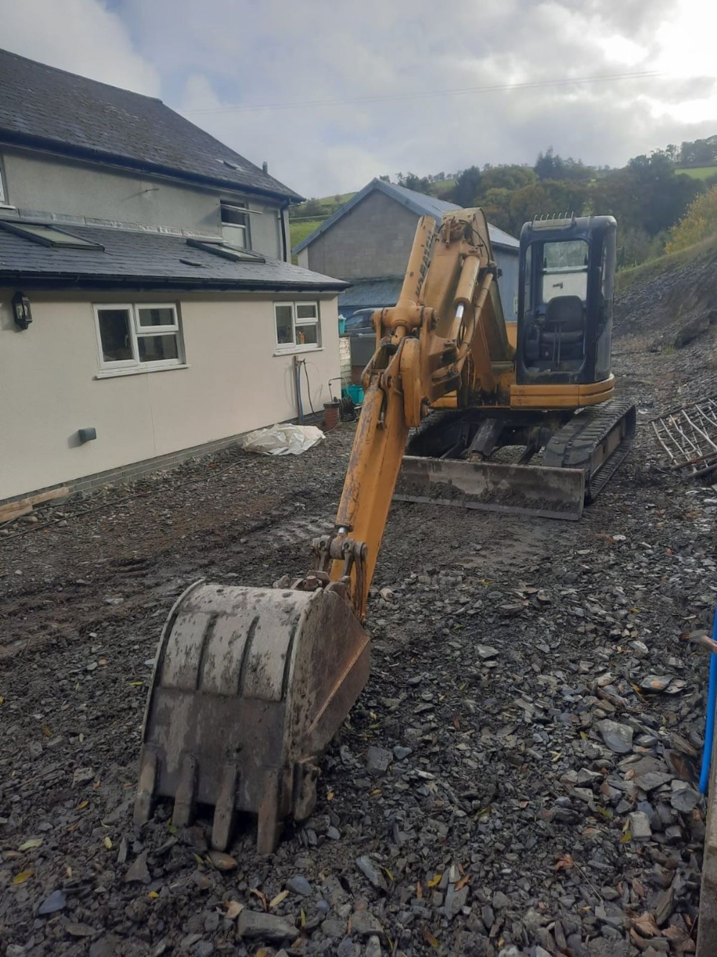 2000 KOMATSU PC75uk2 MINI DIGGER - Image 3 of 4