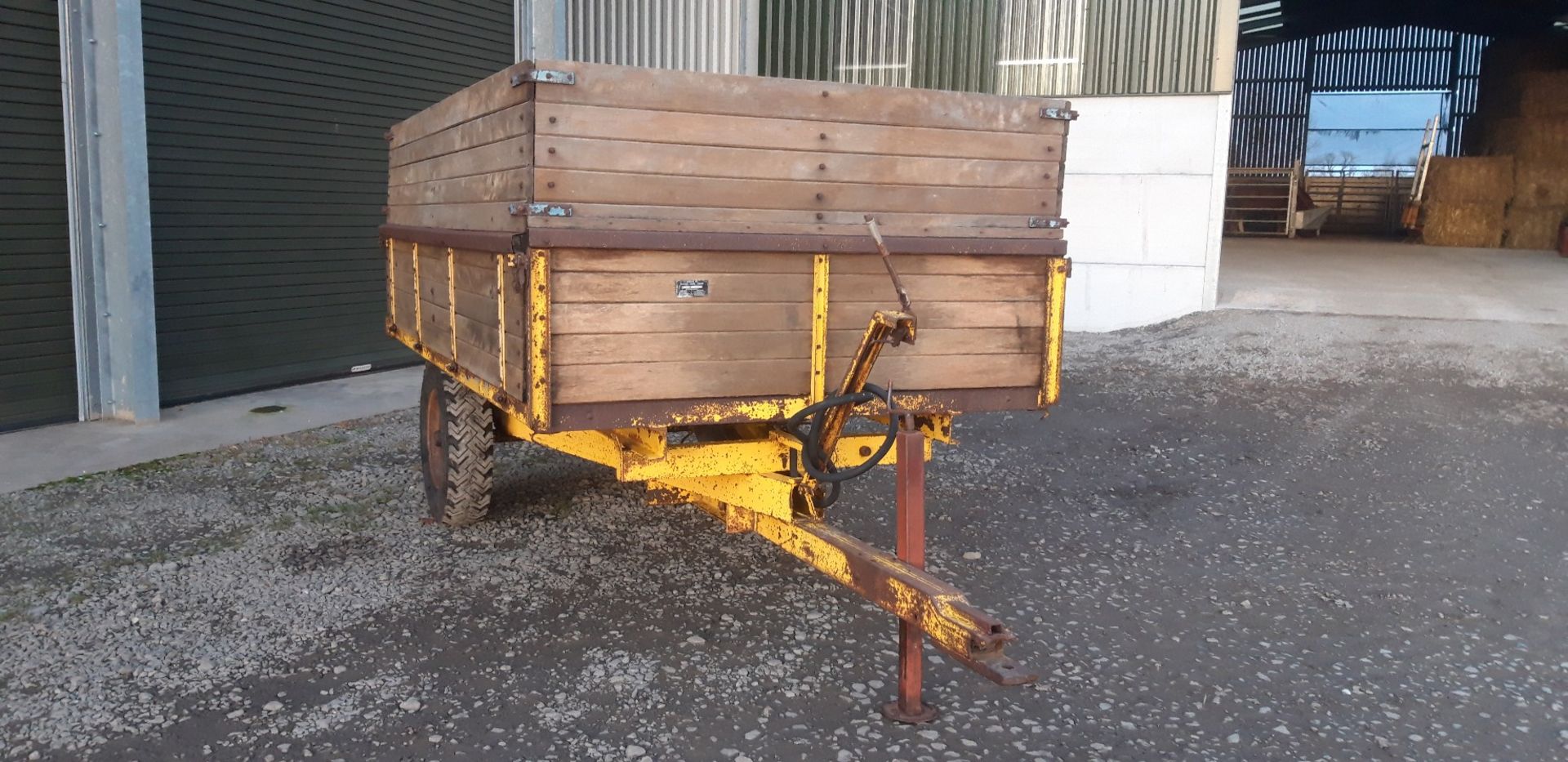 BAMFORD 4 TON WOODEN DROPSIDE TRAILER - Image 16 of 17