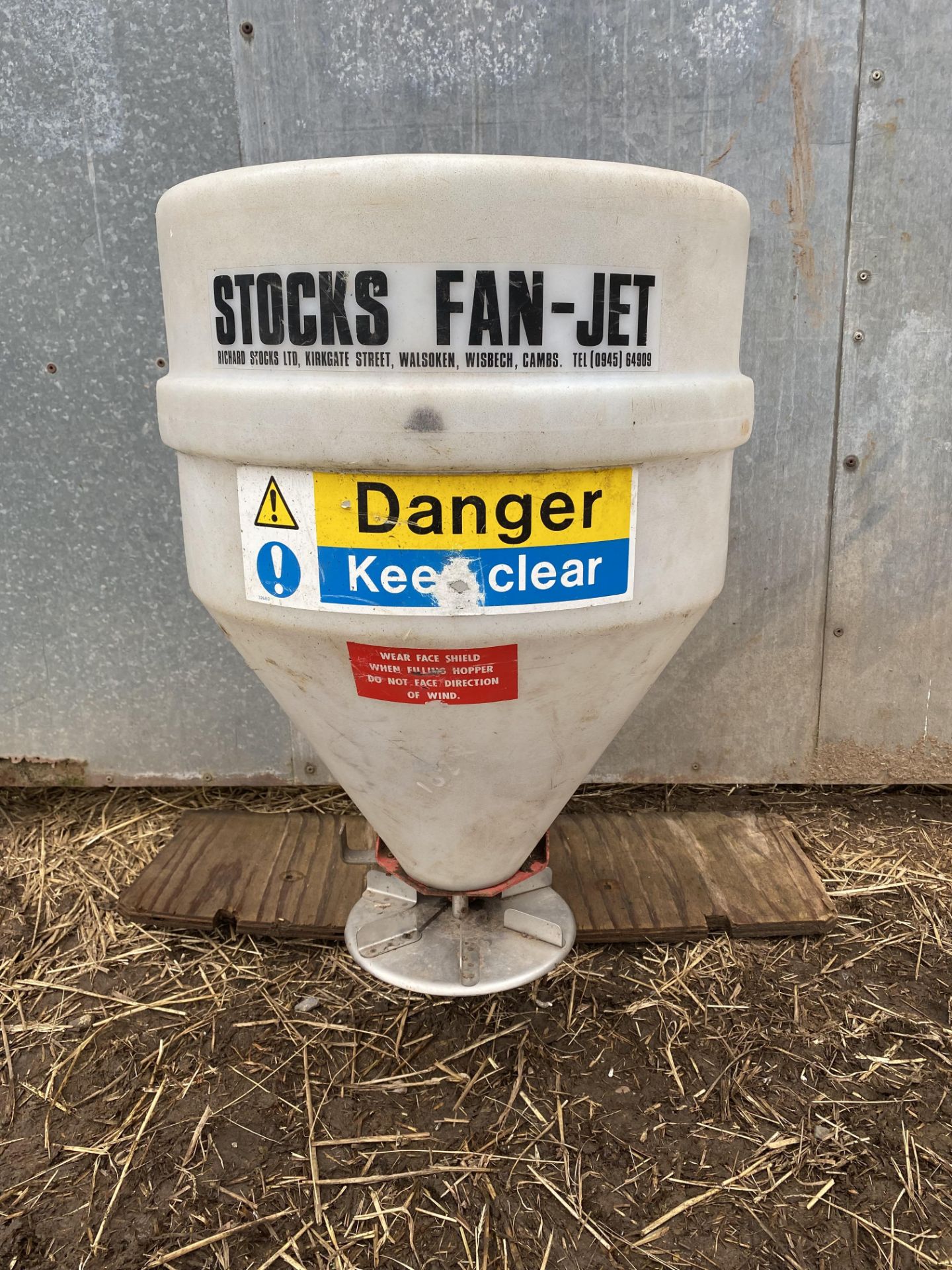 STOCKS FAN - JET BROADCASTER - NO VAT