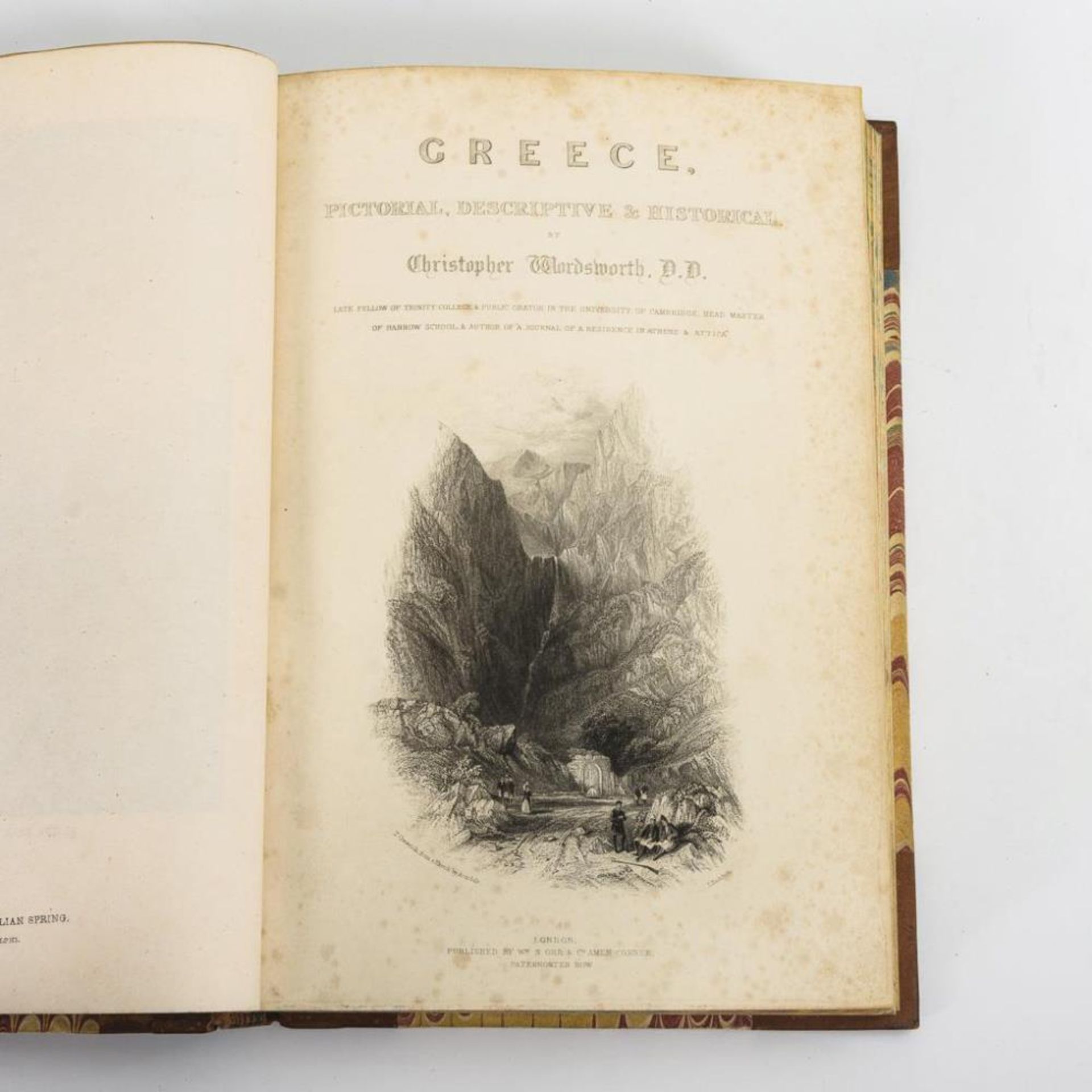 WORSWORTH, Christopher. "Greece, pictoral, descriptive & historical".