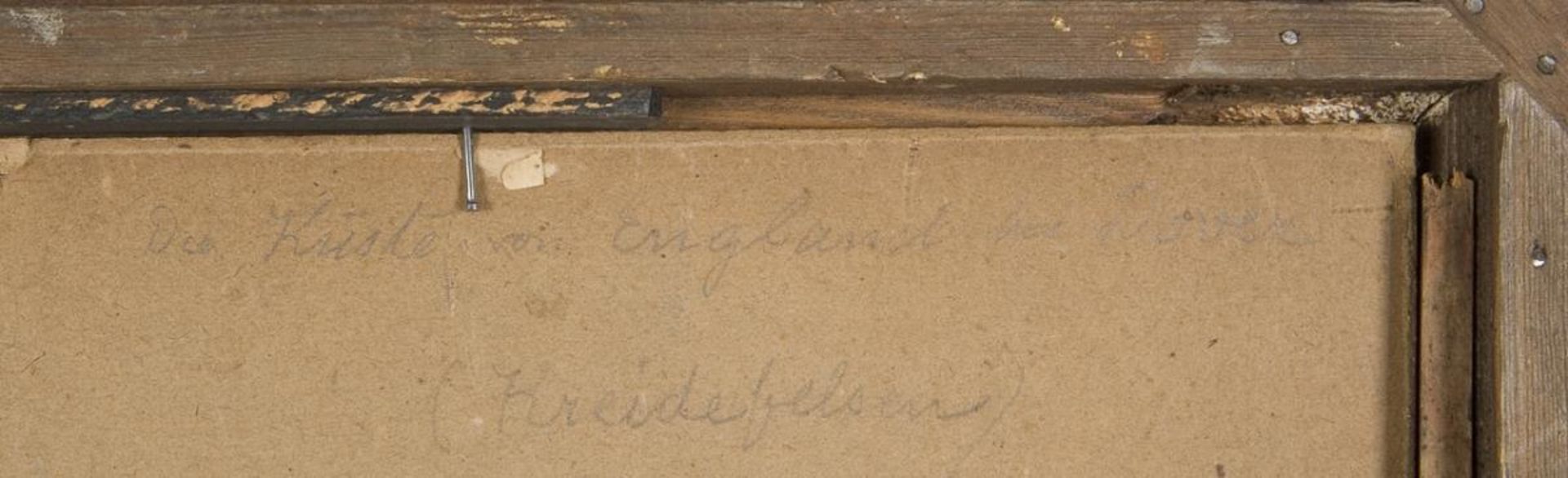 KRAEMER, Peter (1823 Zweibrücken - 1907 New York). Kreidefelsen bei Dover. - Bild 2 aus 6