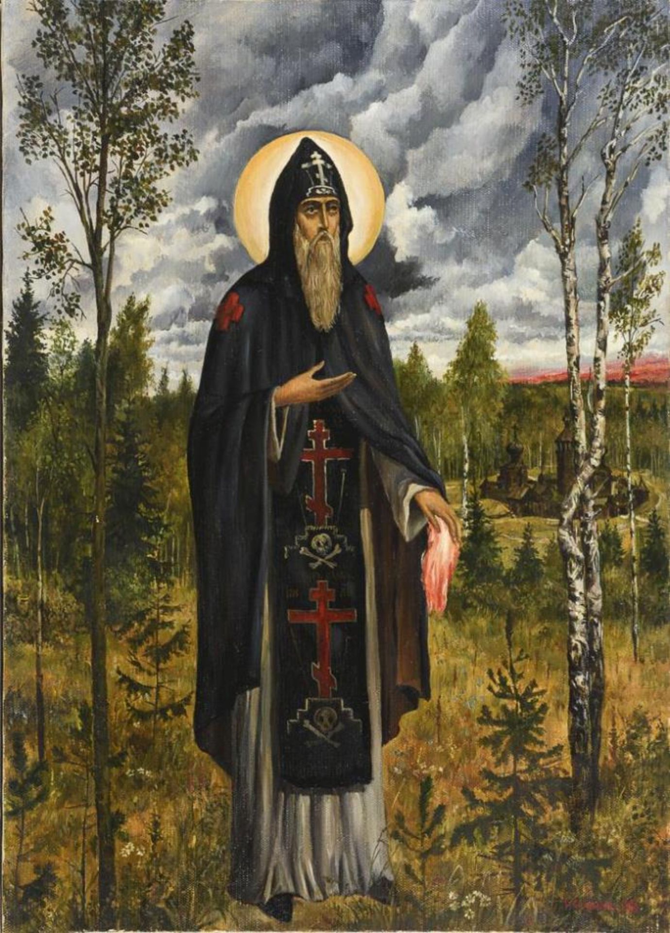SIMAKOV, Sergey Borisovich (Симаков, Сергей Борисович) (* 1949 Moskau). "Der russisch-orthodoxe Abt