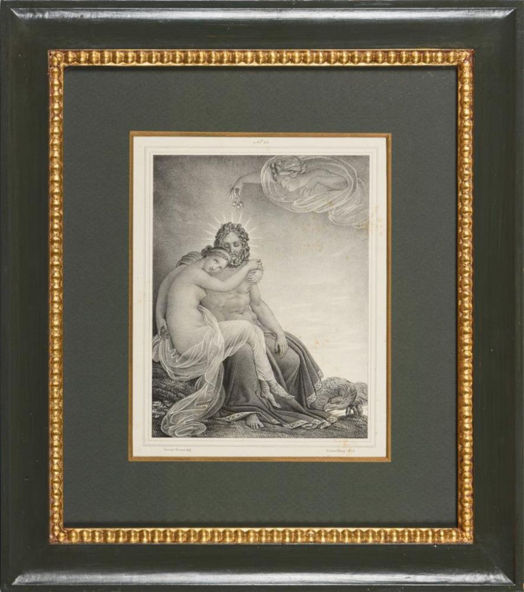 GIRODET-TRIOSON, Anne-Louis (1767 Montargis - 1824 Paris). 8 mythologische Werke. - Bild 8 aus 8