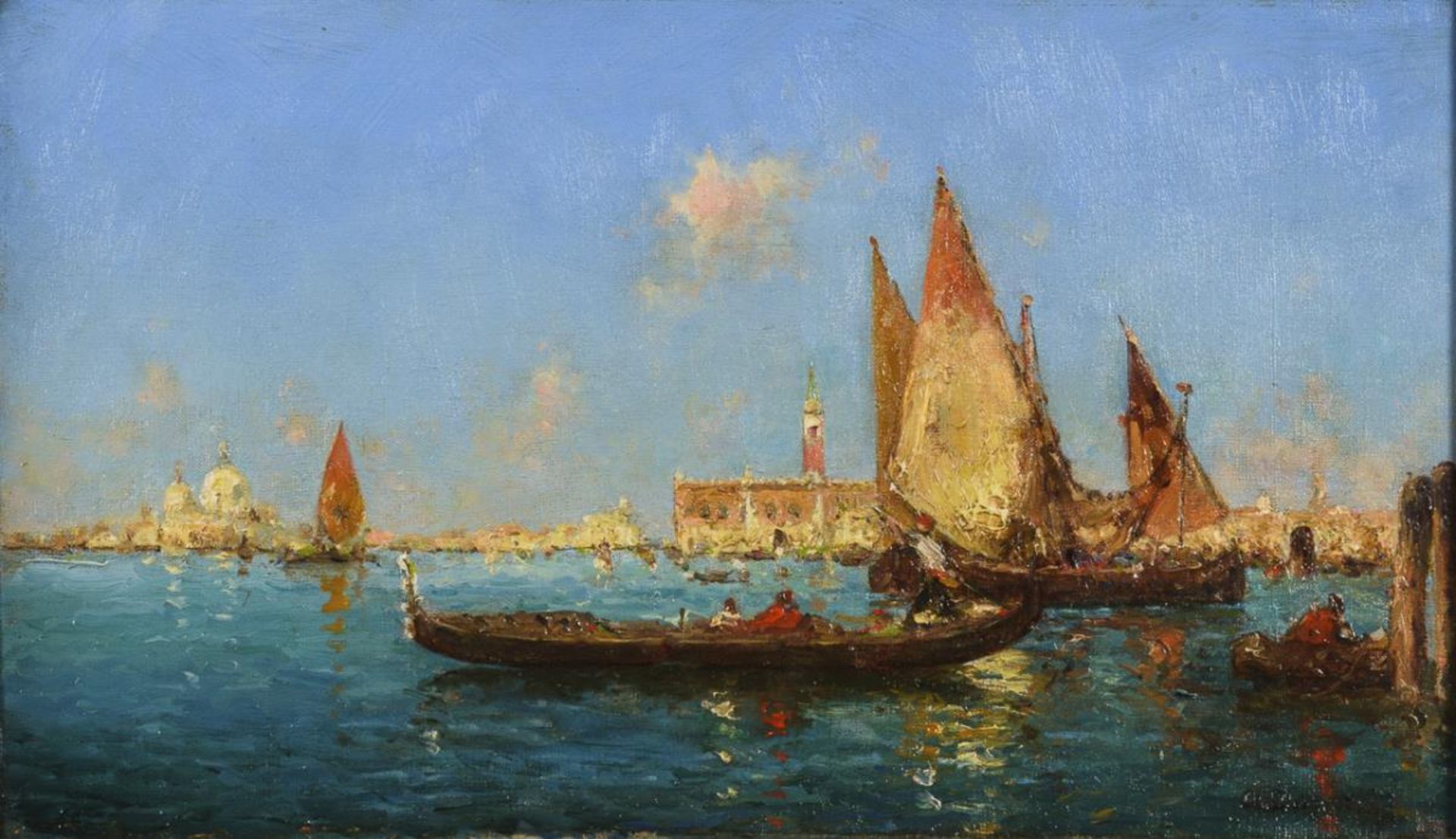 DUPRAT, Albert Ferdinand (1882 Venedig - 1974). Venedig Ansicht.