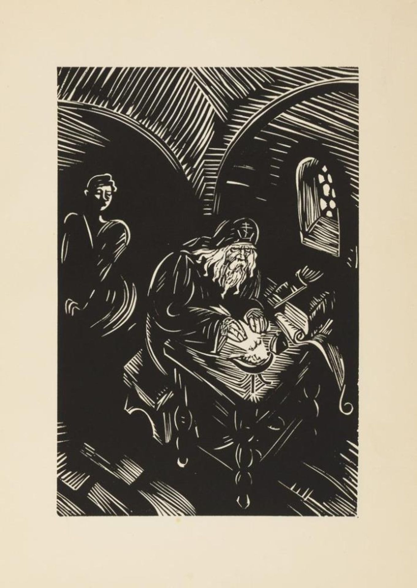 MASJUTIN, Wassili Nikolajewitsch (1884 Riga - 1955 Berlin). 14 expressionistische Werke. - Bild 13 aus 15