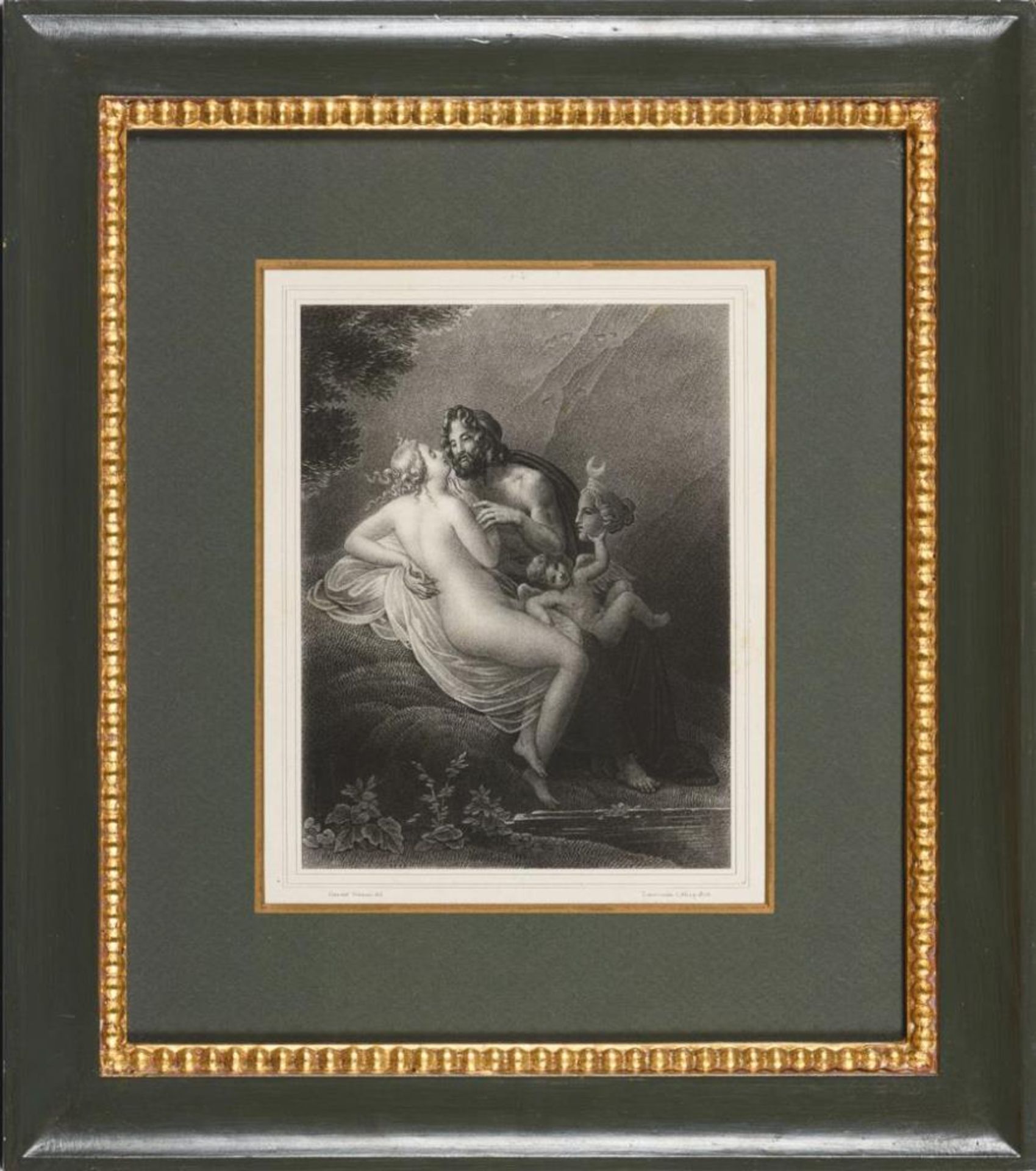 GIRODET-TRIOSON, Anne-Louis (1767 Montargis - 1824 Paris). 8 mythologische Werke.